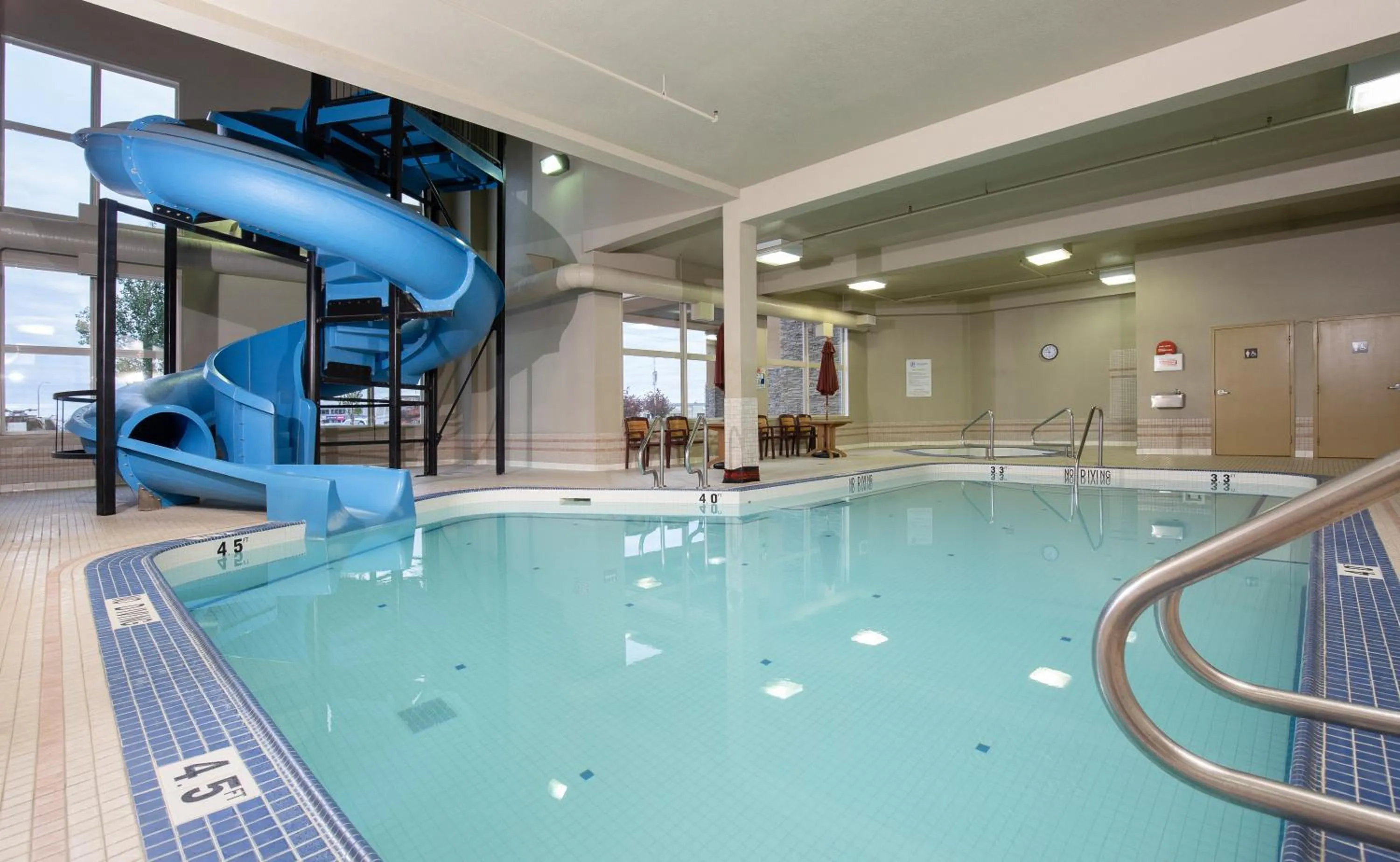 Swimming pool in Pomeroy Hotel Fort St. John