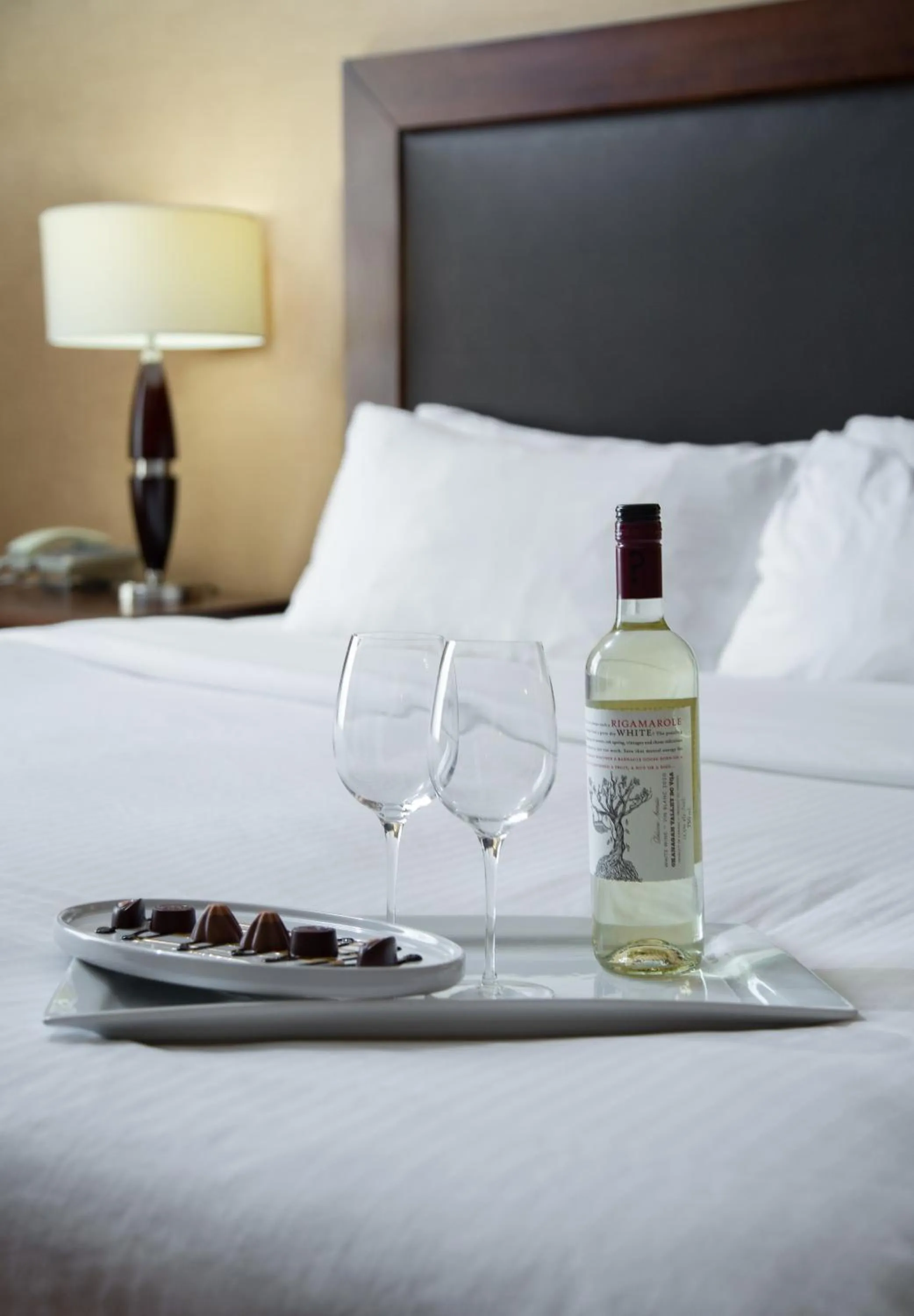 Bed in Pomeroy Hotel Fort St. John