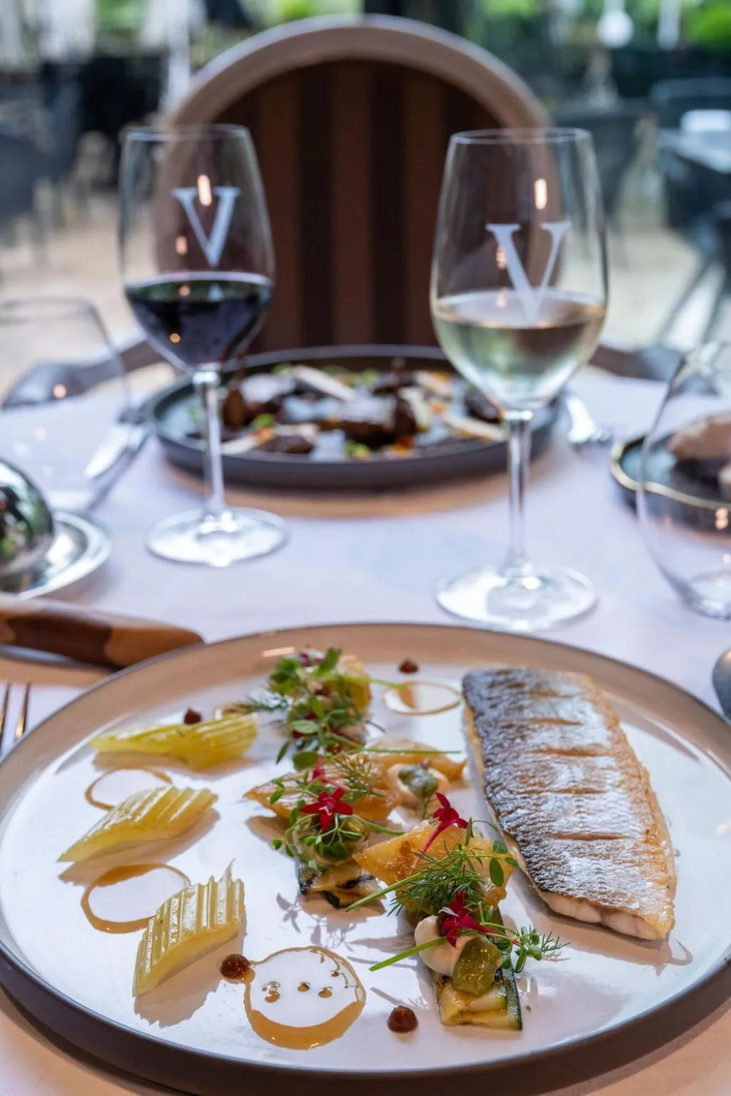 Dinner in Le Vallon de Valrugues Hotel Spa & Villas