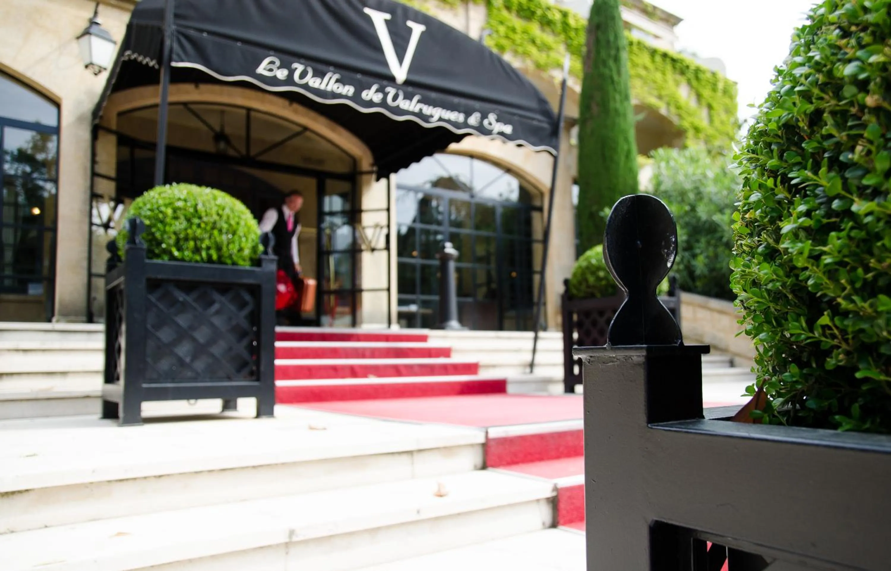 Facade/entrance in Le Vallon de Valrugues Hotel Spa & Villas
