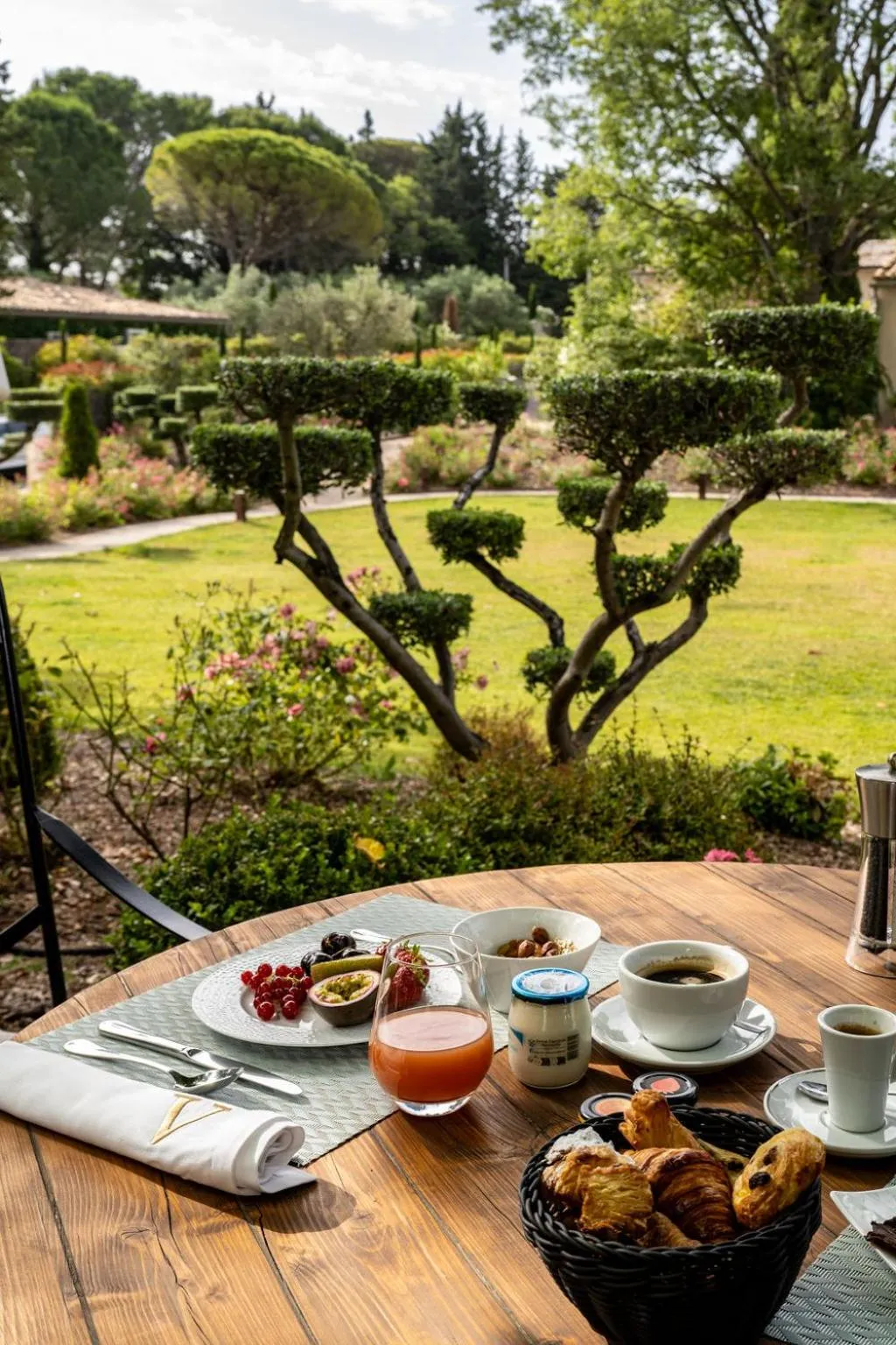 Breakfast in Le Vallon de Valrugues Hotel Spa & Villas