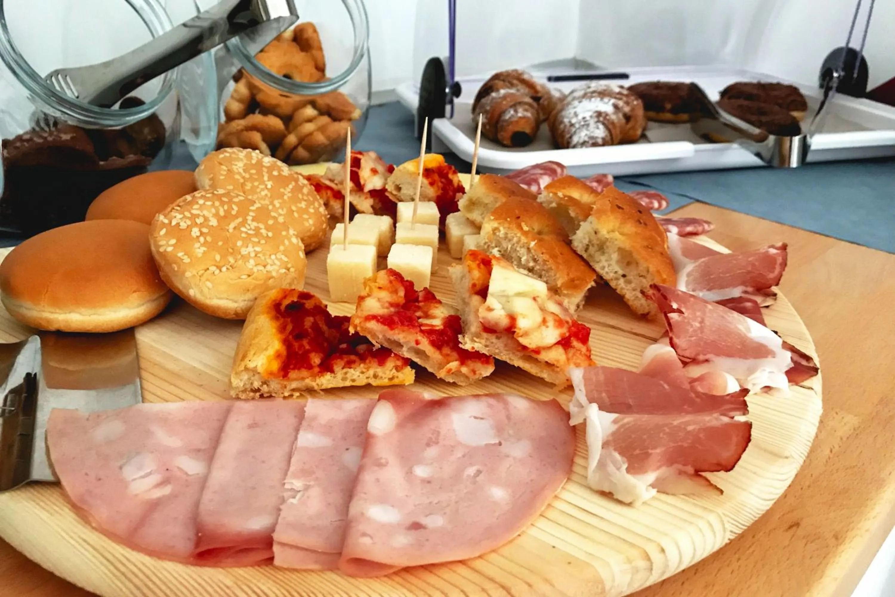 Food and drinks in B&B Island Vista mare