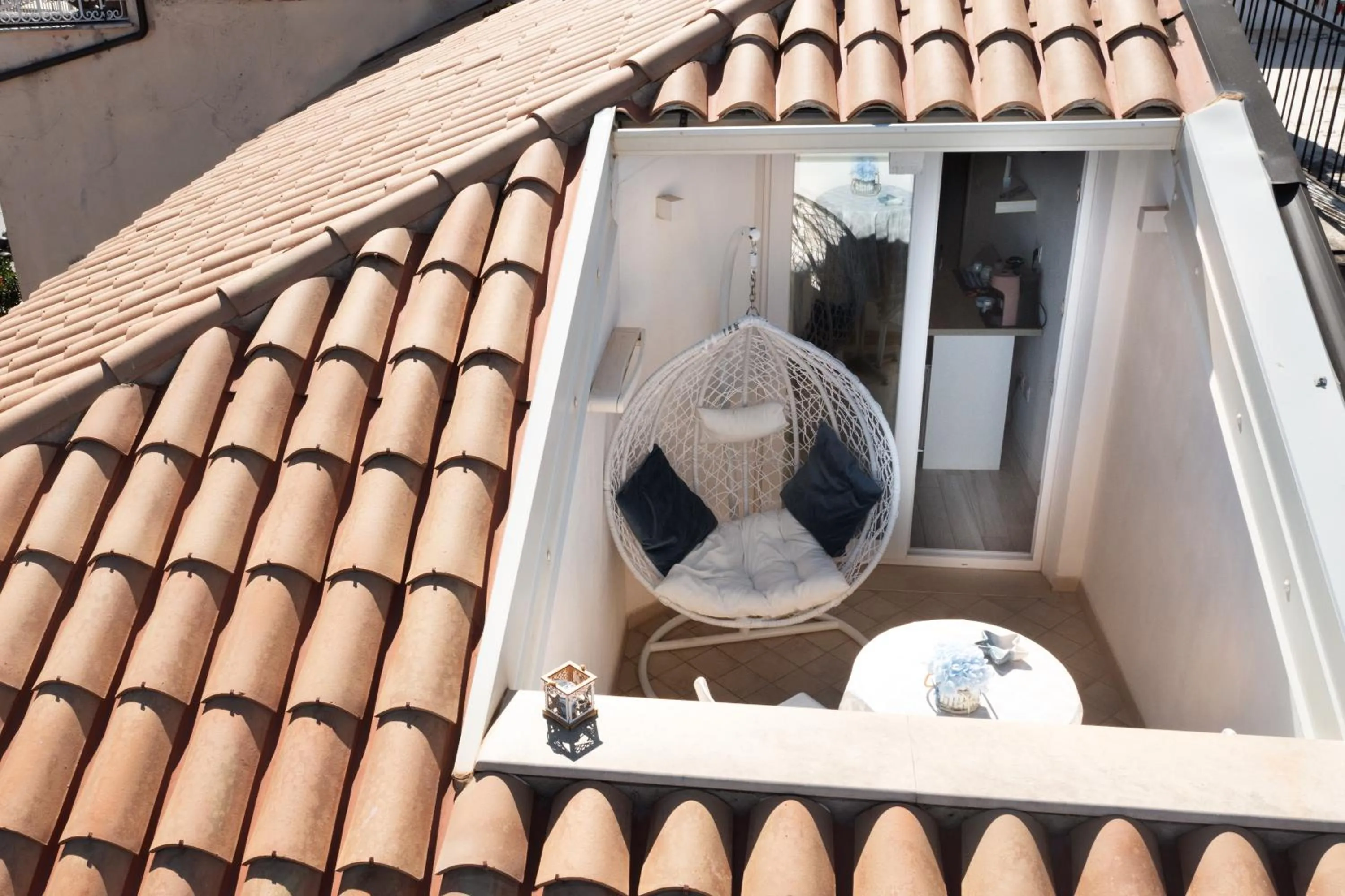 Balcony/Terrace in B&B Island Vista mare