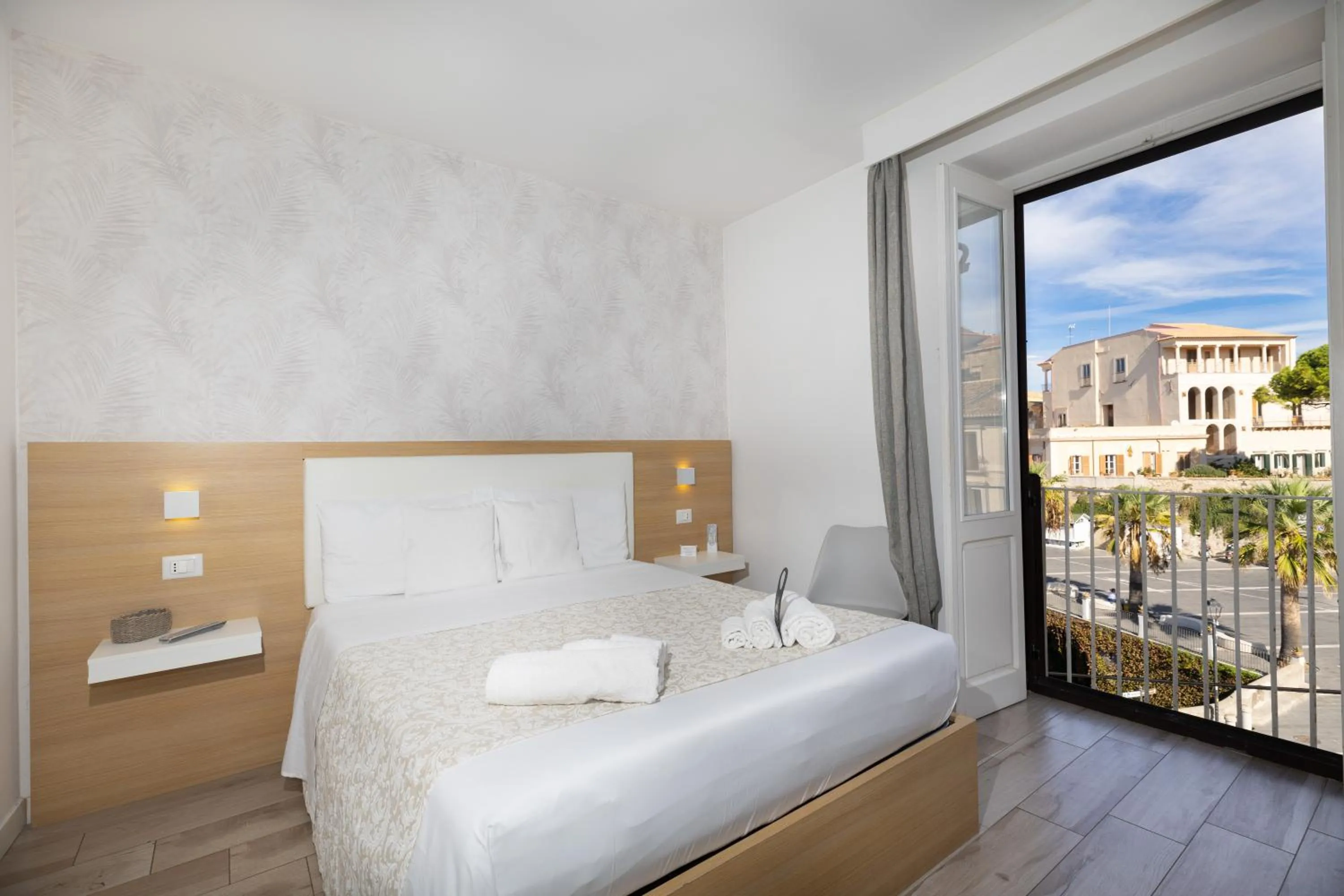 Bed in B&B Island Vista mare