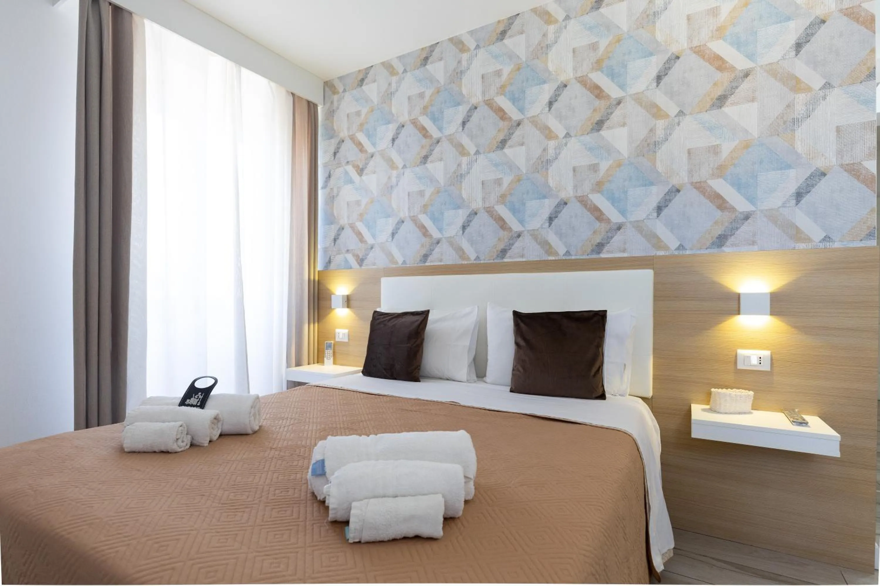 Bed in B&B Island Vista mare