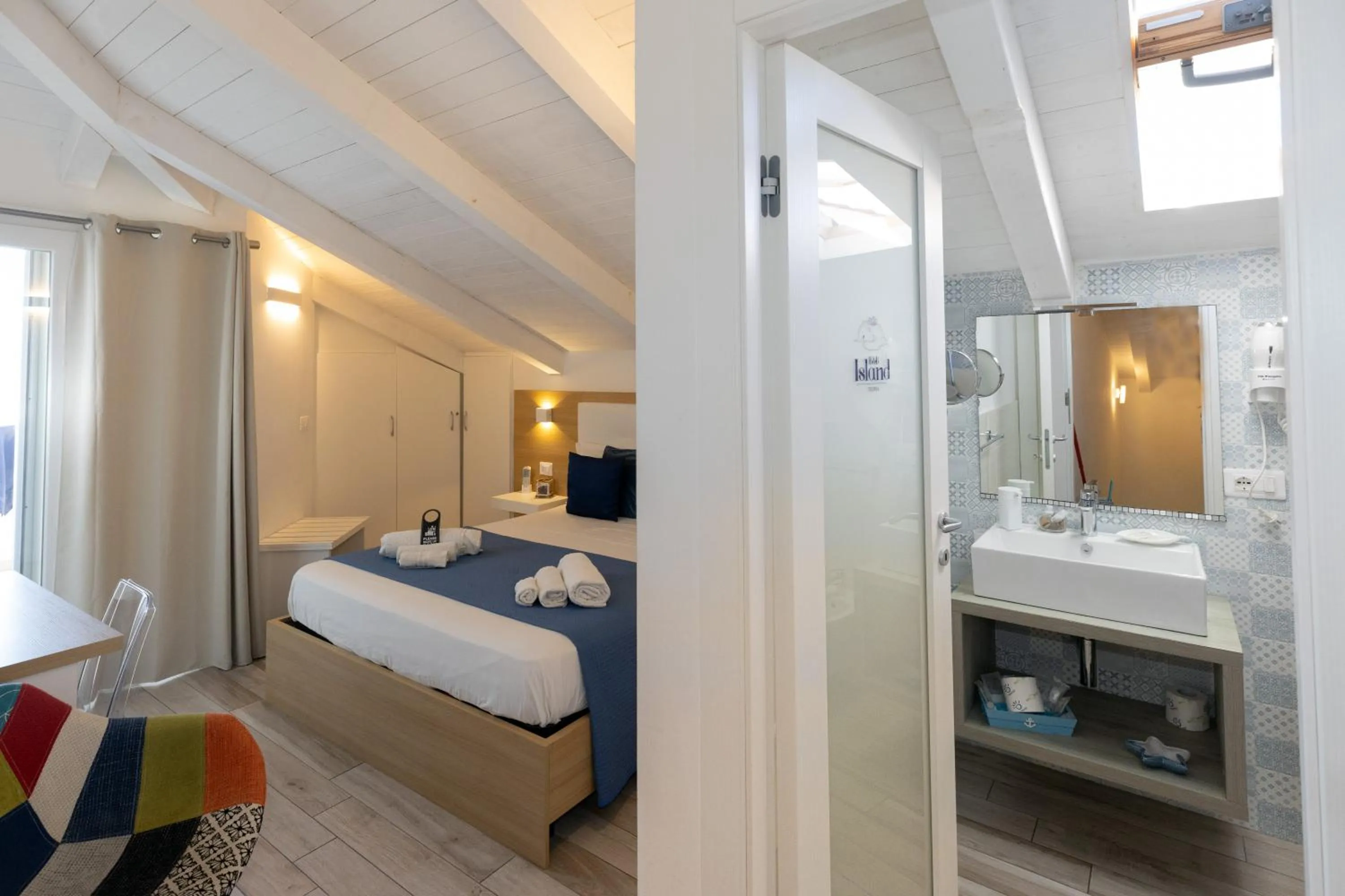 Bed in B&B Island Vista mare