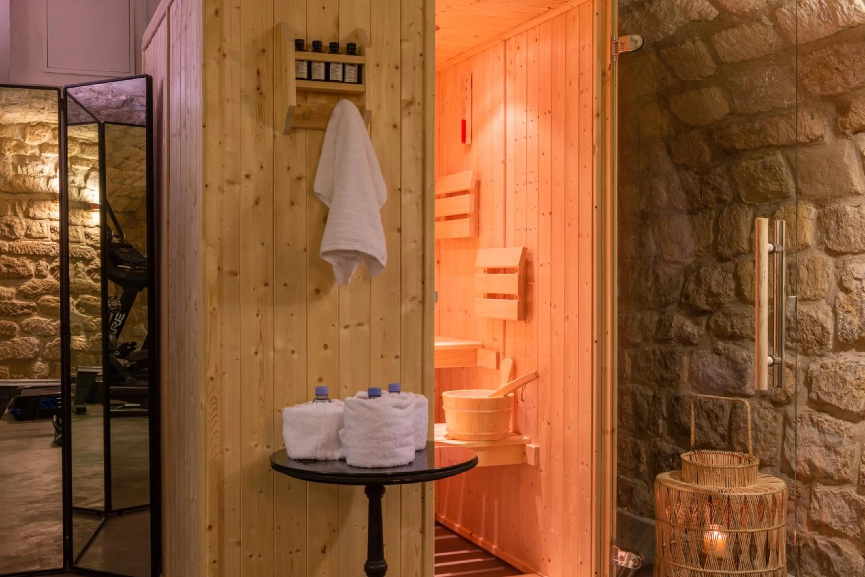 Sauna in Hotel Touraine Opera