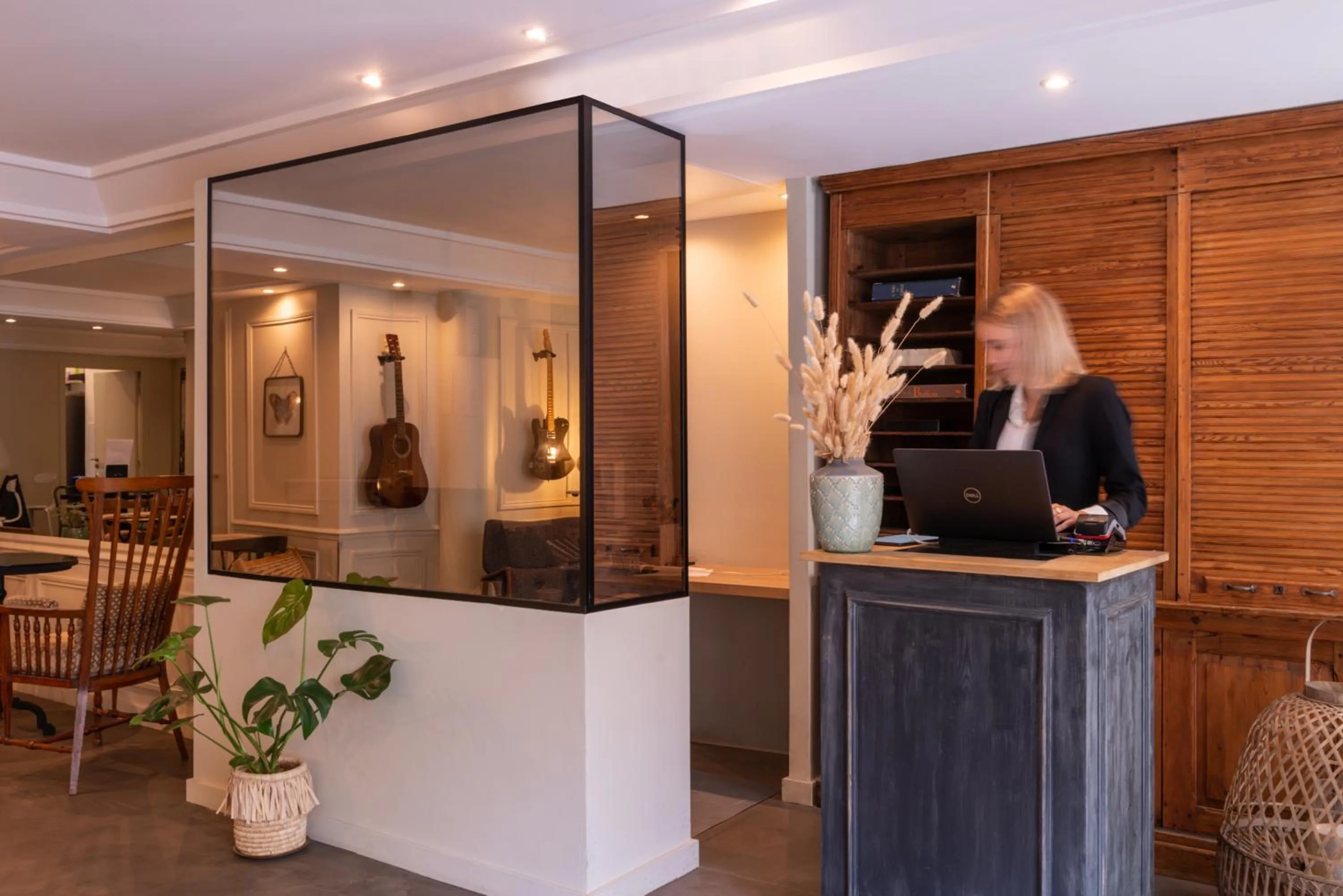 Lobby or reception in Hotel Touraine Opera