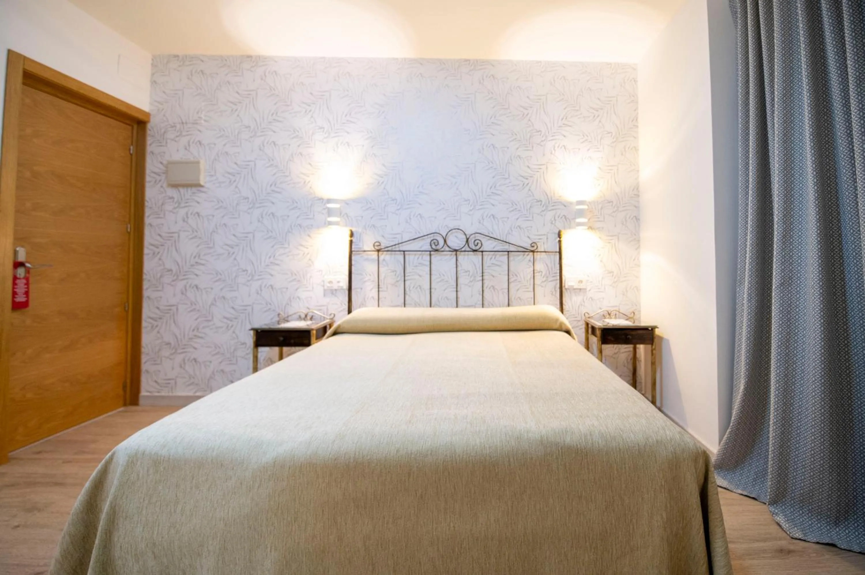 Decorative detail, Bed in Hotel Manzanito