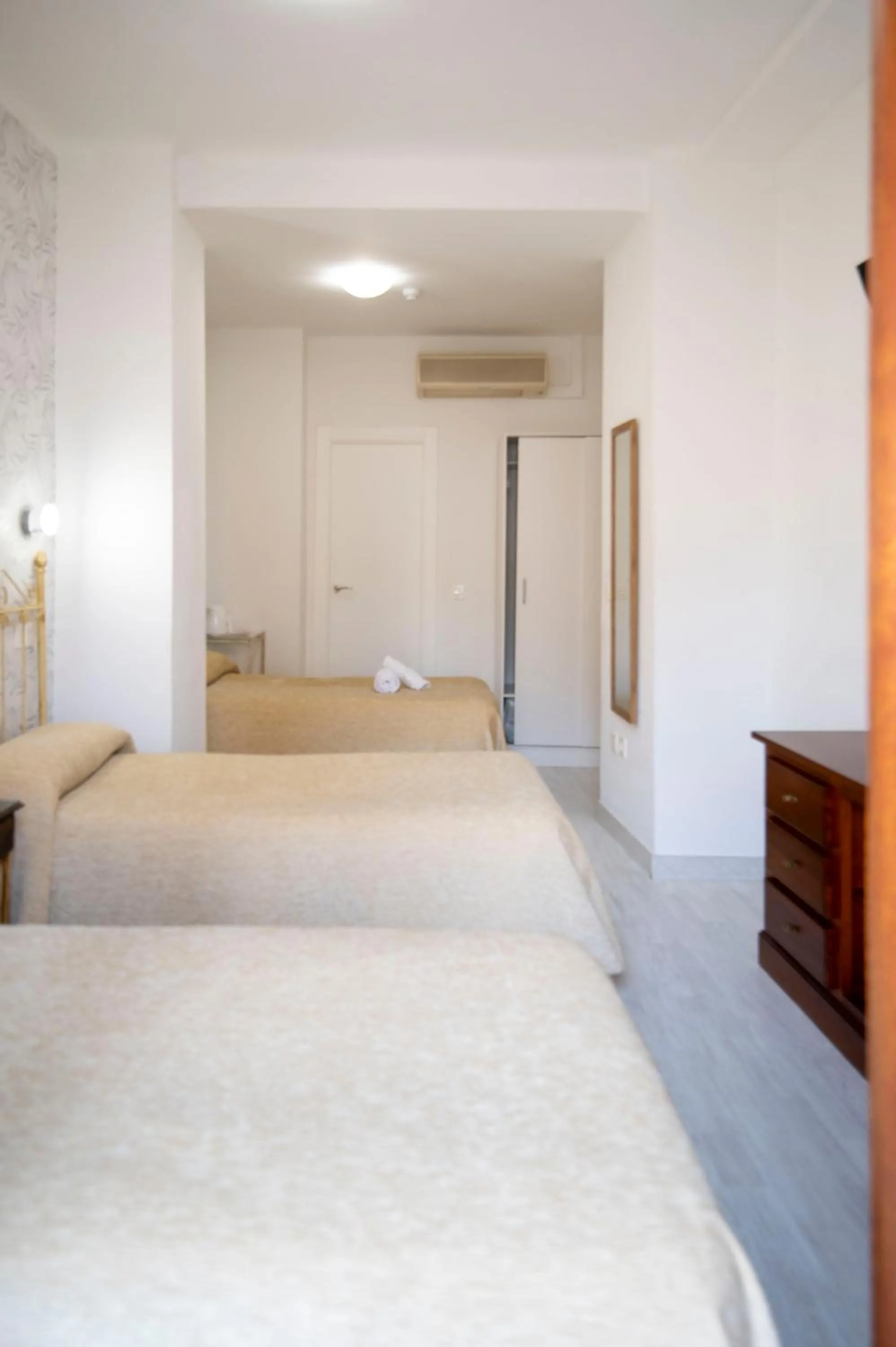 Bed in Hotel Manzanito