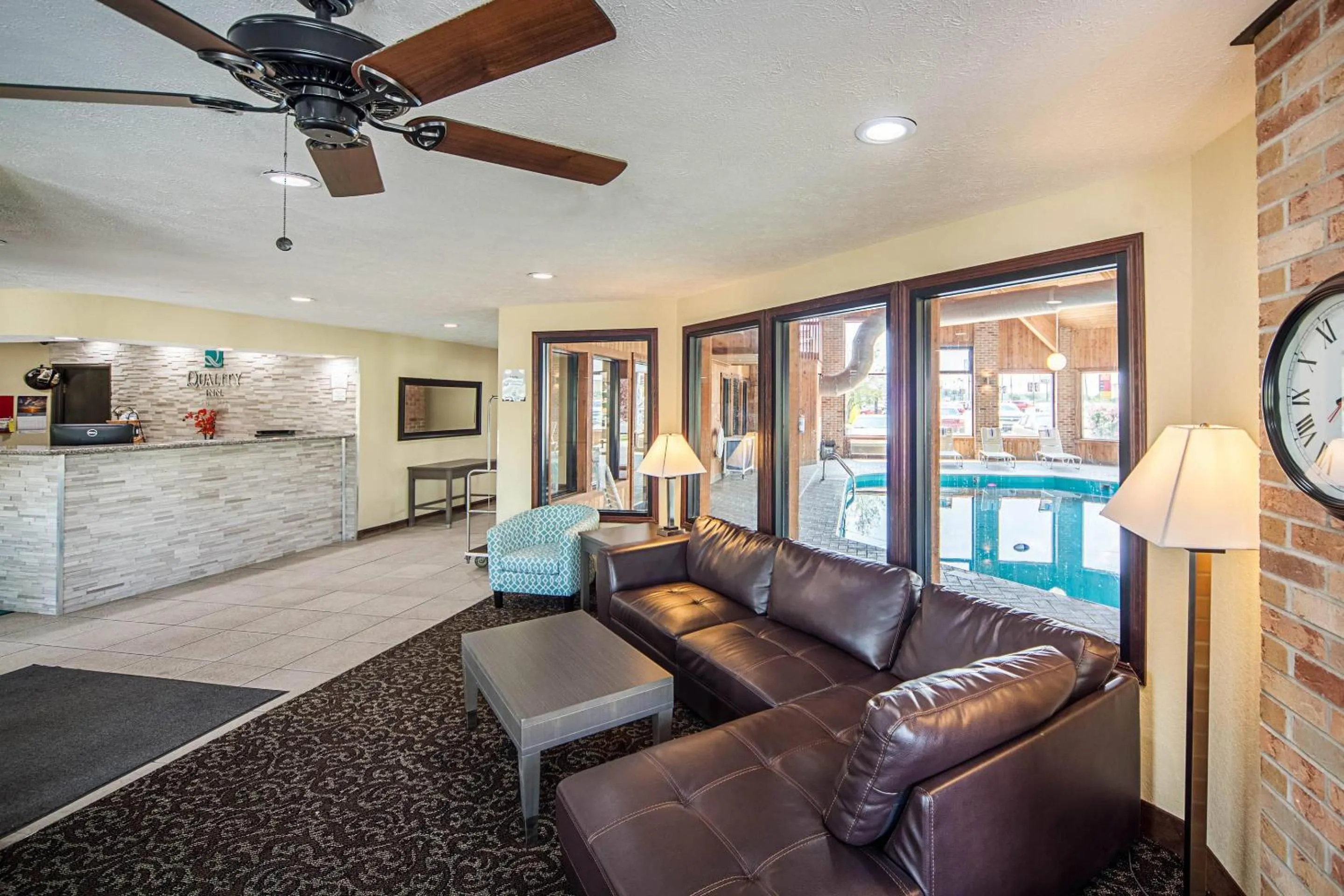 Lobby or reception in Quality Inn Decatur near US-224