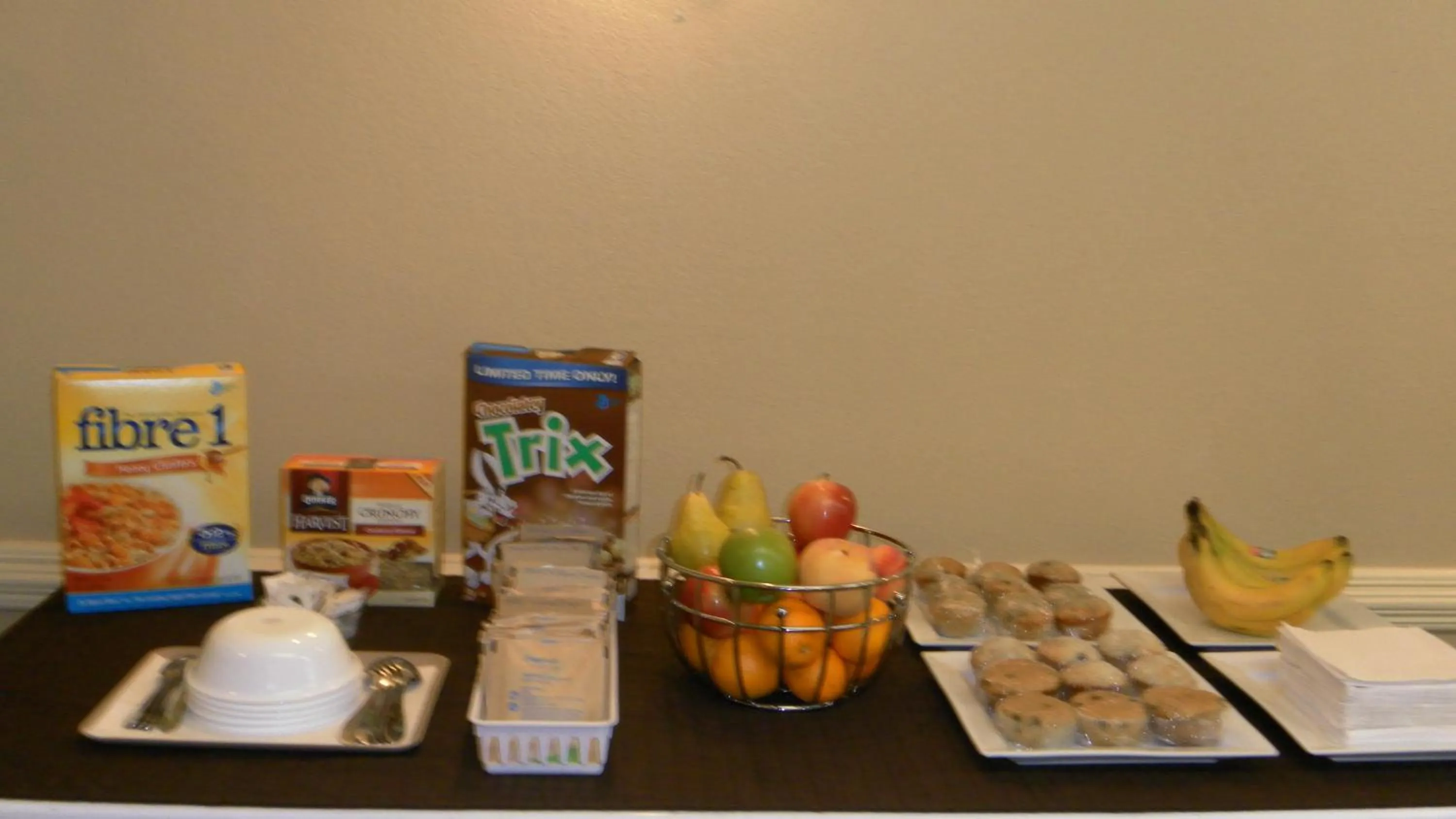 Continental breakfast in Stampeder Inn