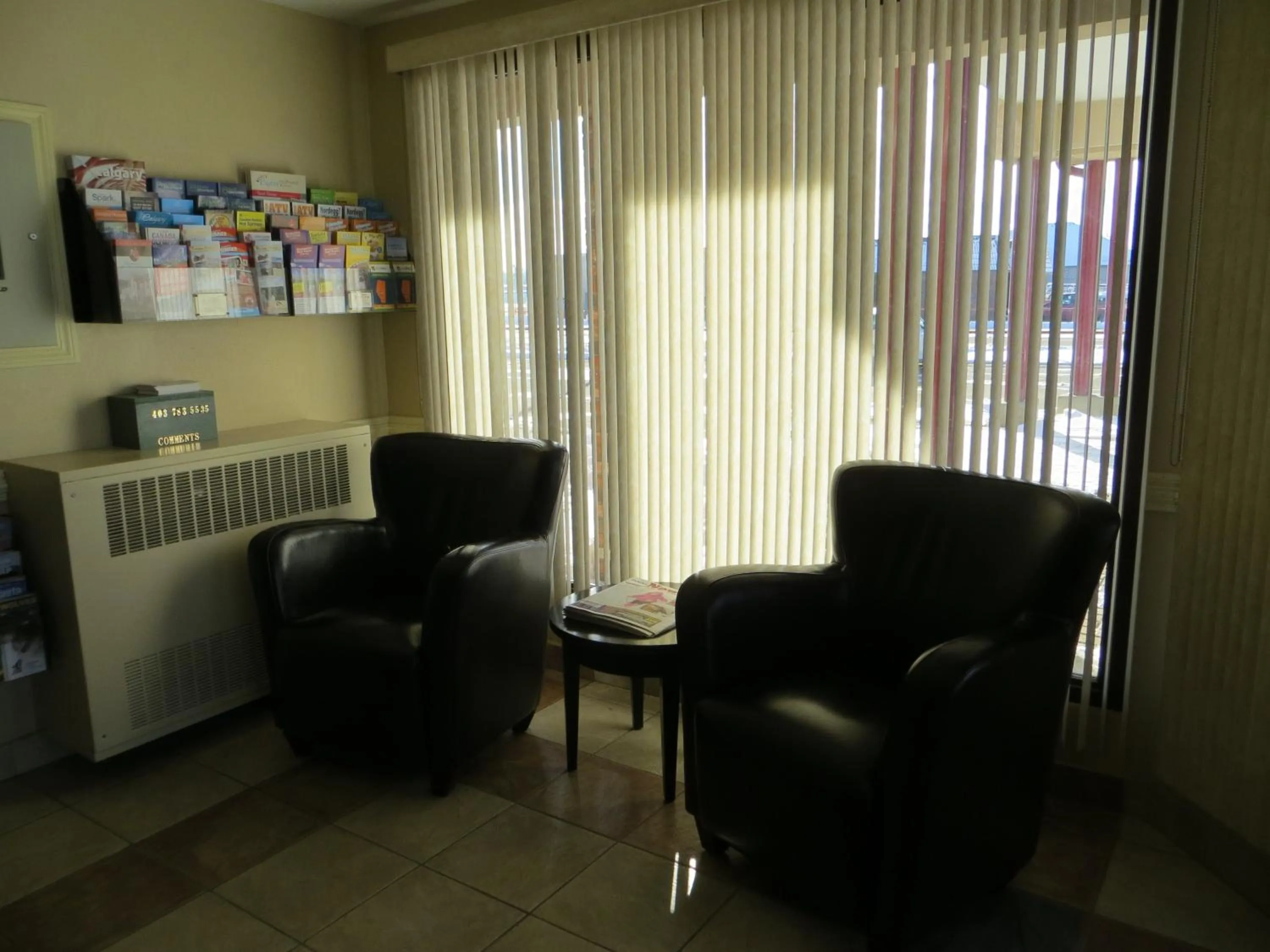 Lobby or reception in Stampeder Inn