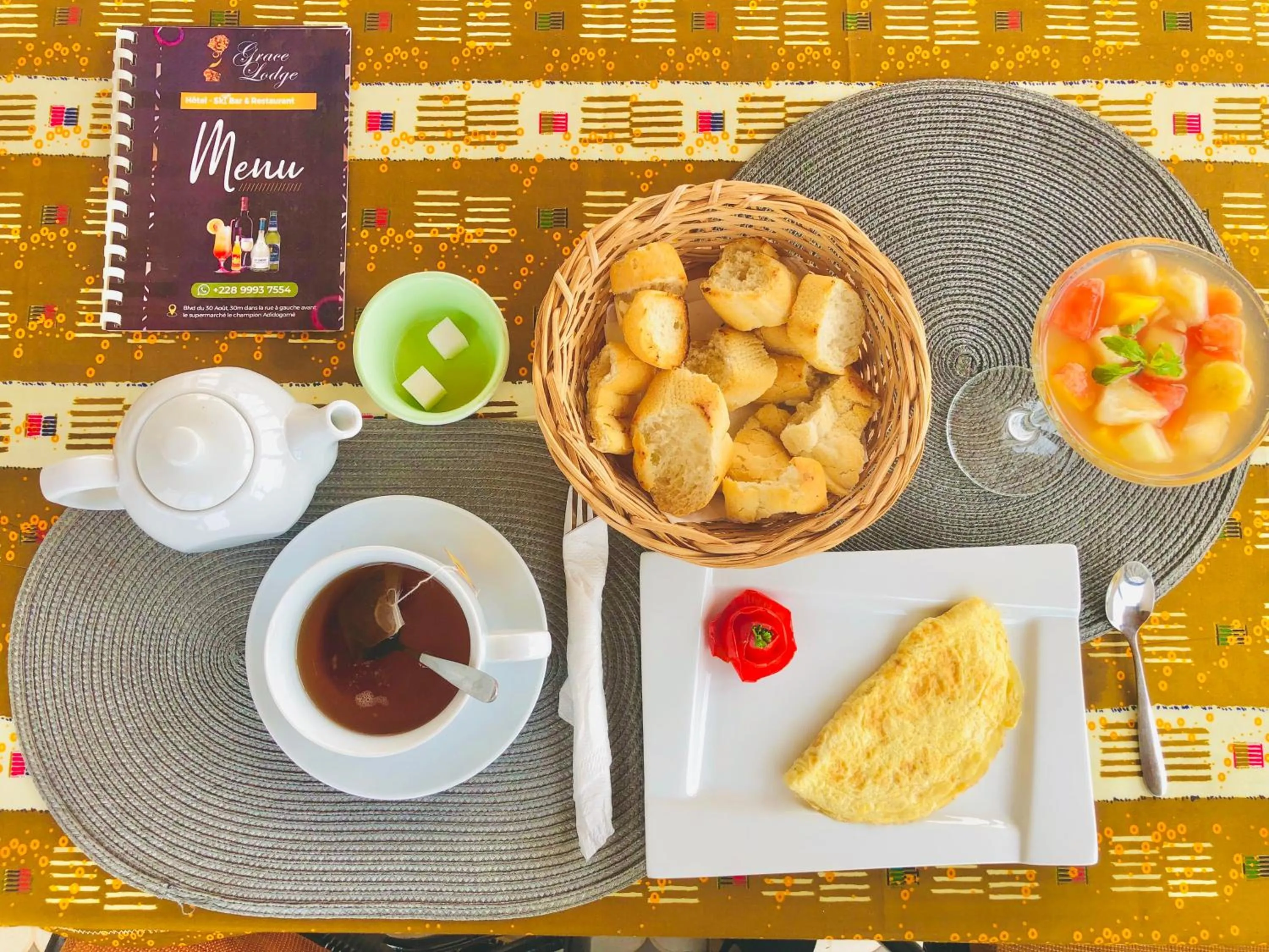 Breakfast in GRACE LODGE