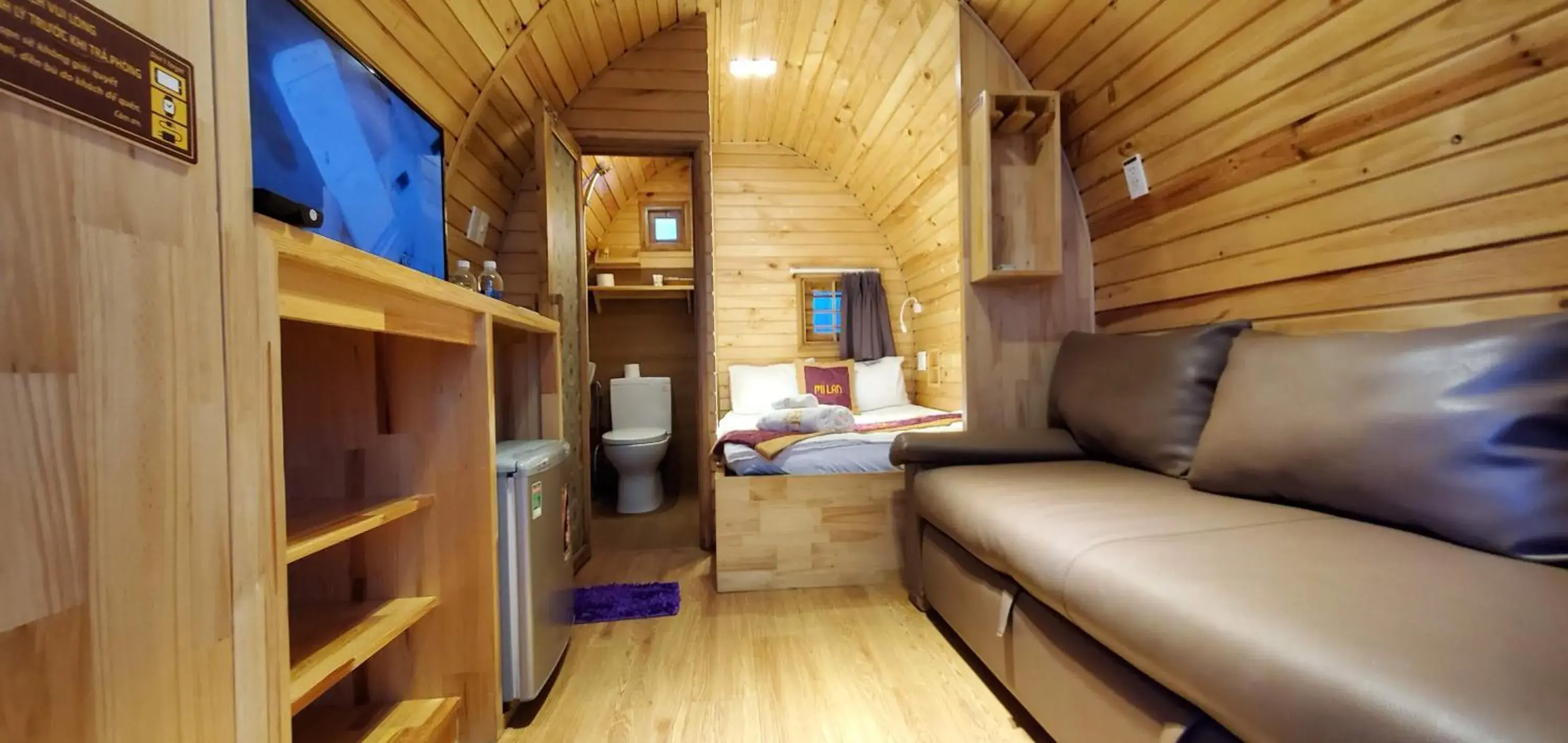 Seating area, Bed in Mi Lan Boutique Resort Seating area, Bed in Mi Lan Boutique Resort