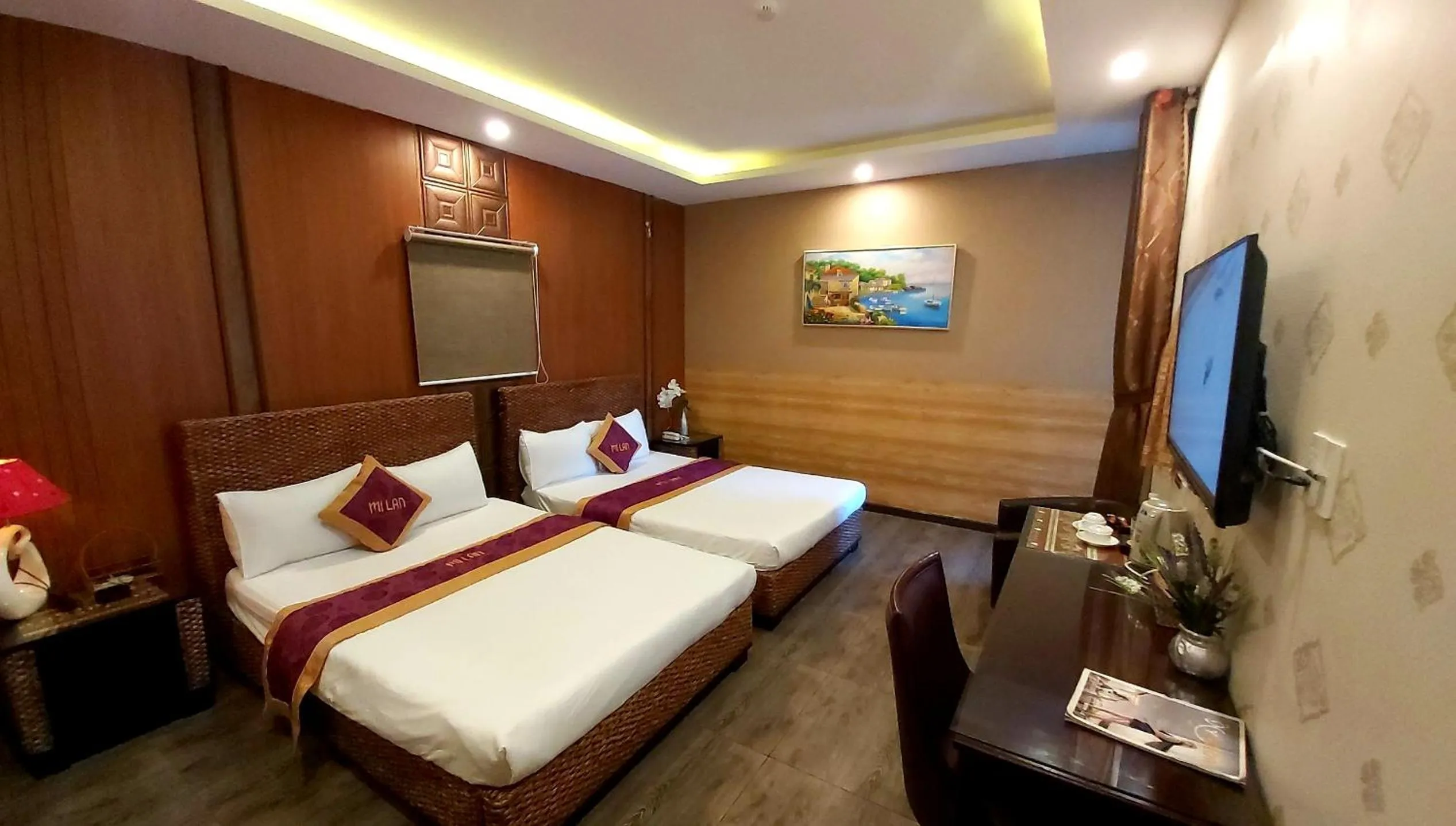 Photo of the whole room, Bed in Mi Lan Boutique Resort