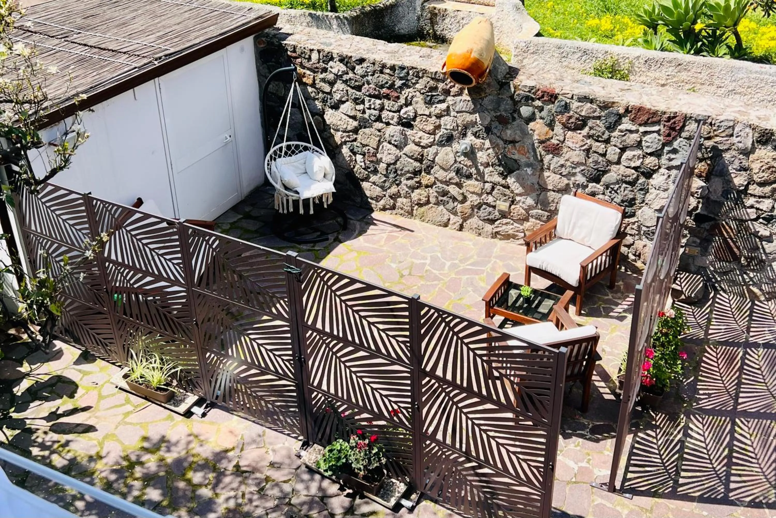 Patio in "Sweet Life" Casa Vacanze