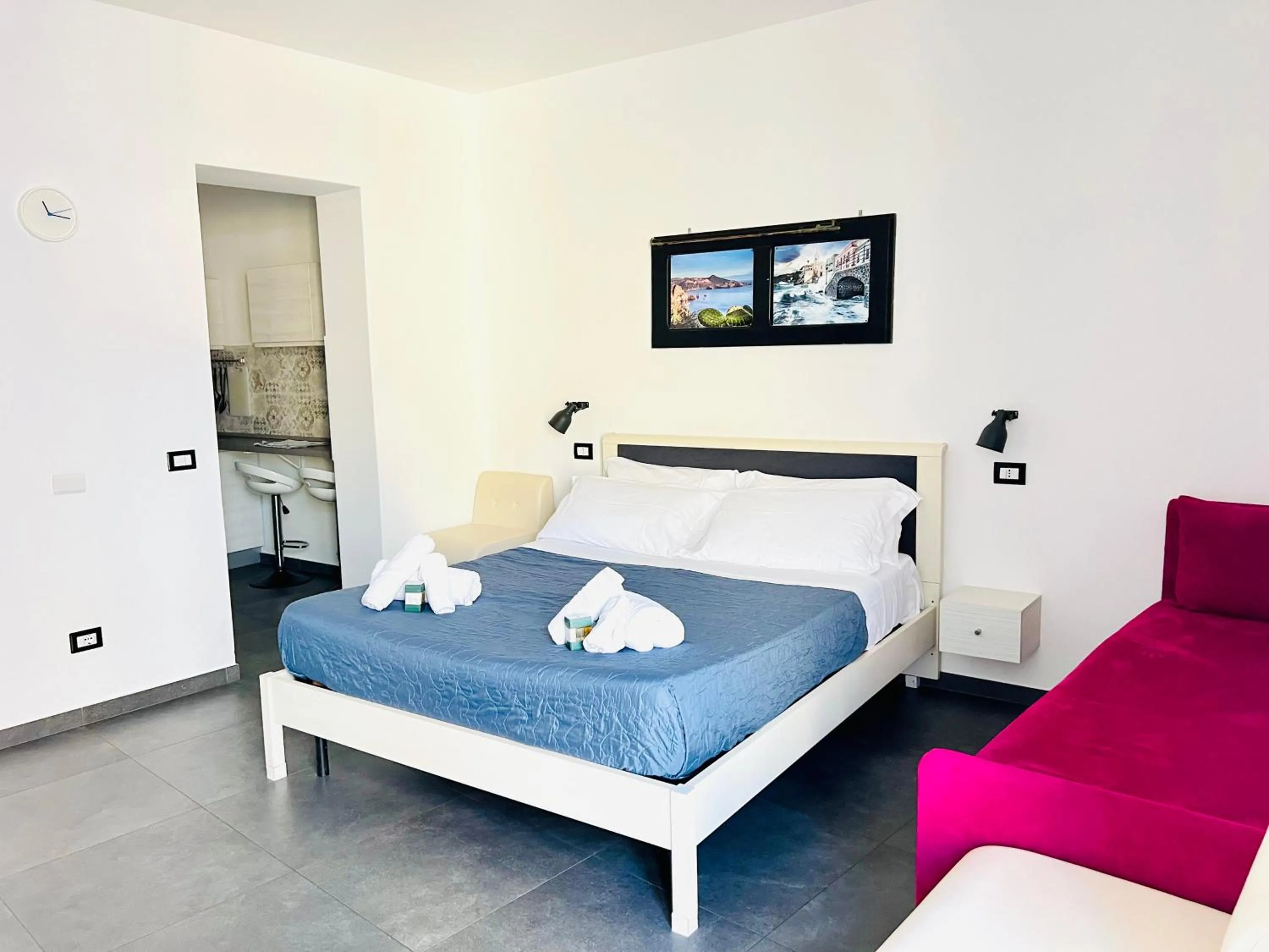 Bed in "Sweet Life" Casa Vacanze