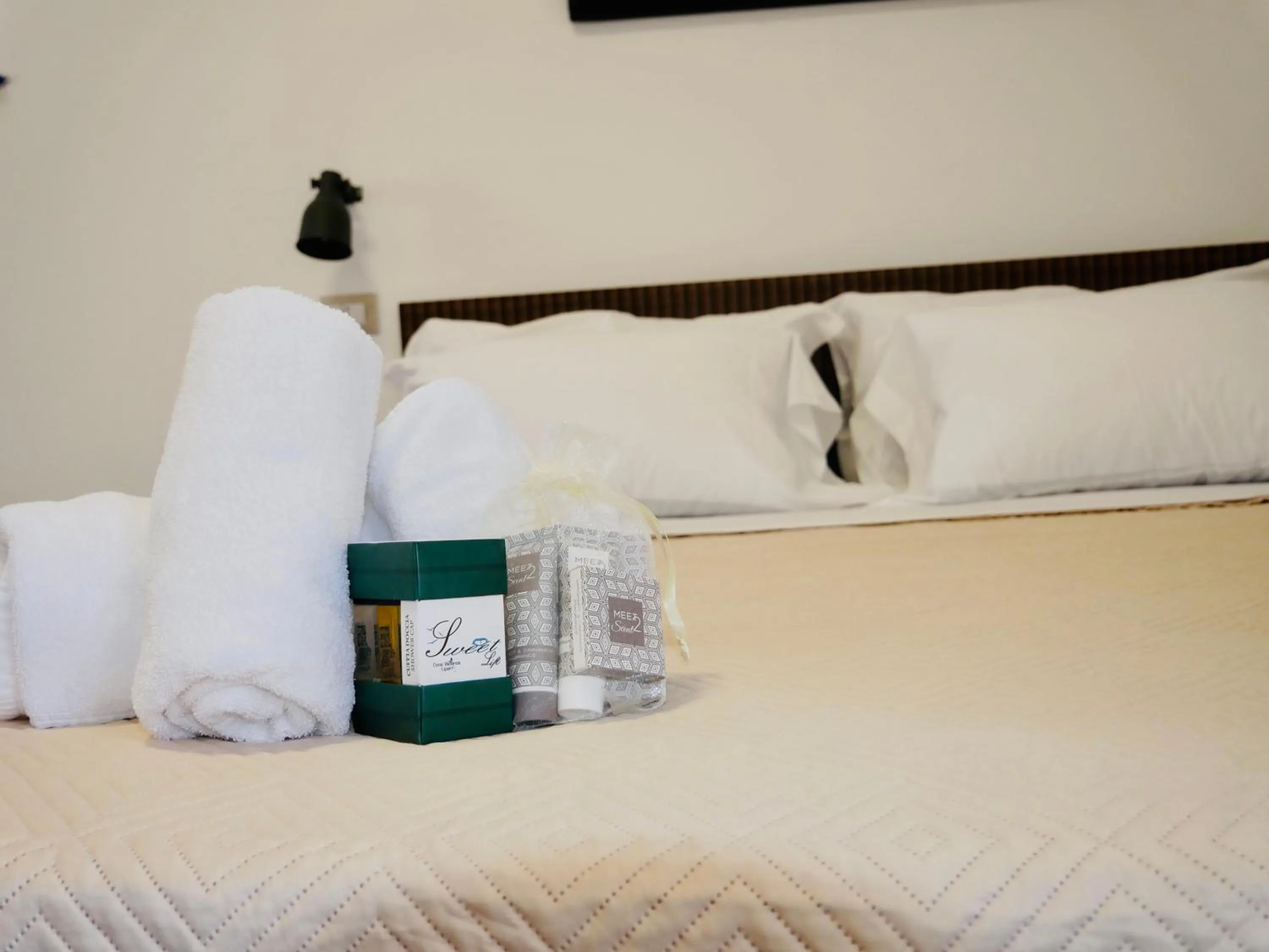 Bed in "Sweet Life" Casa Vacanze