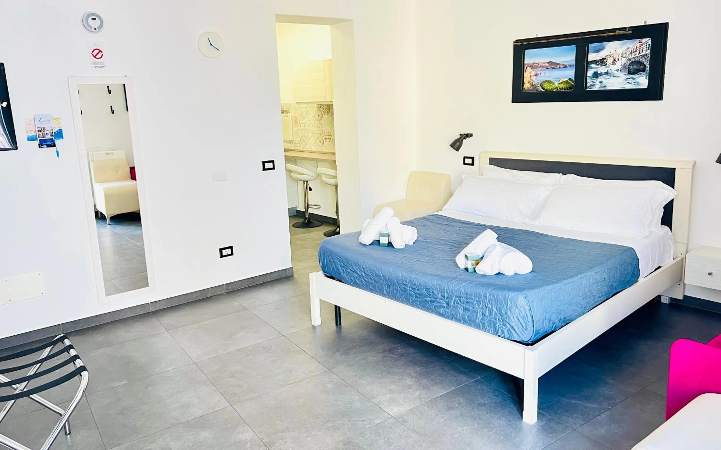 Bed in "Sweet Life" Casa Vacanze