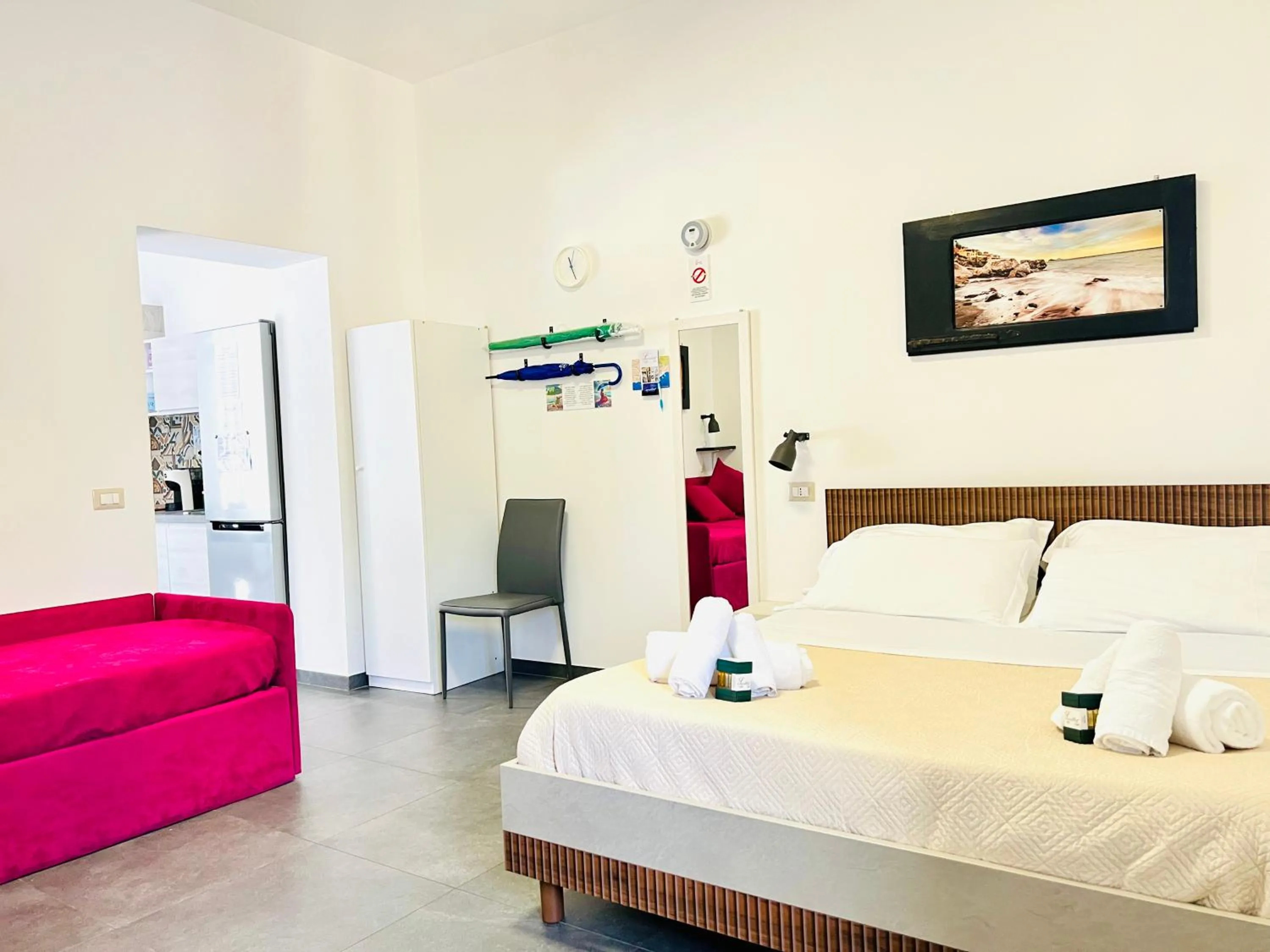 Bed in "Sweet Life" Casa Vacanze