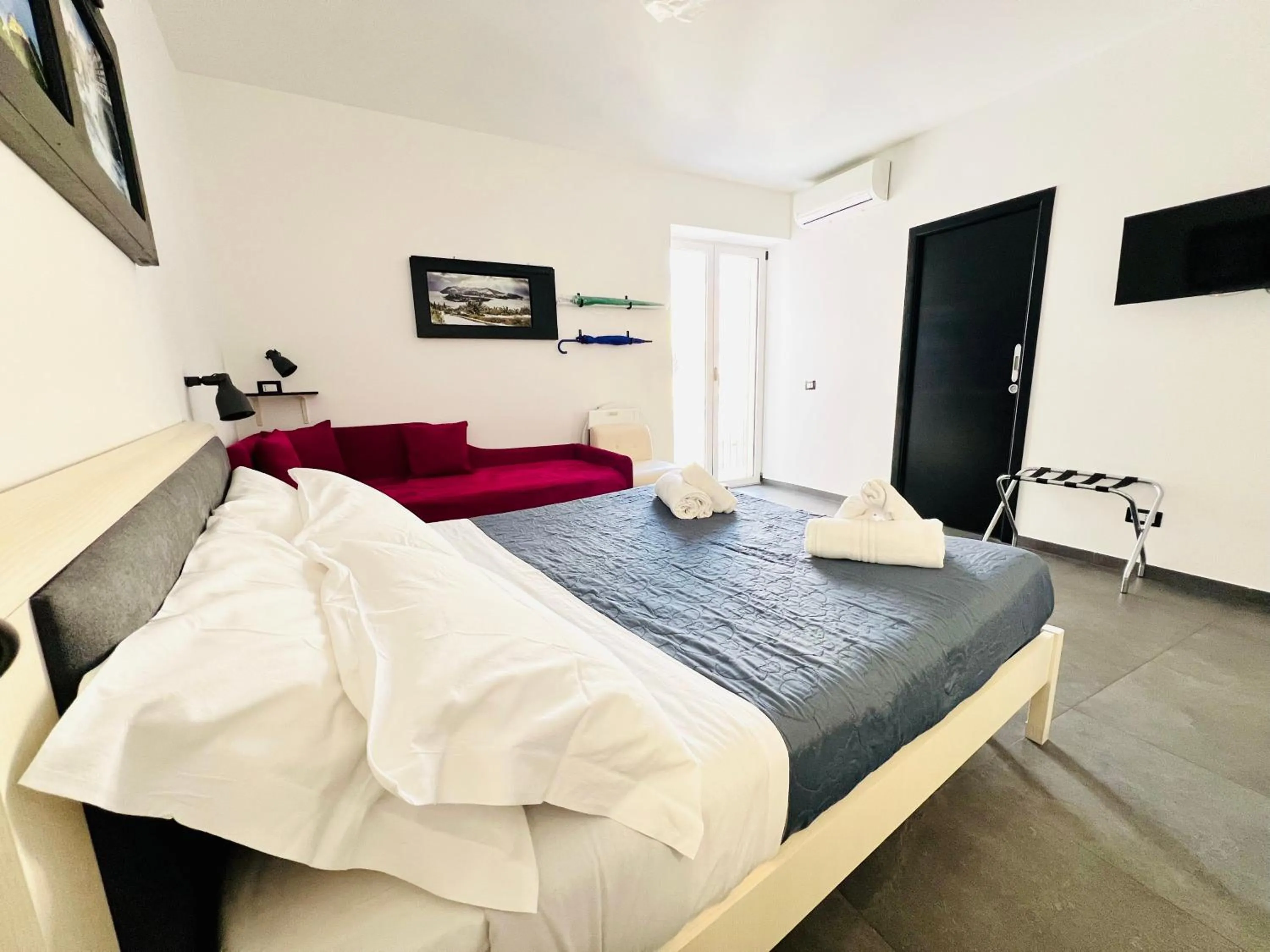 Bed in "Sweet Life" Casa Vacanze