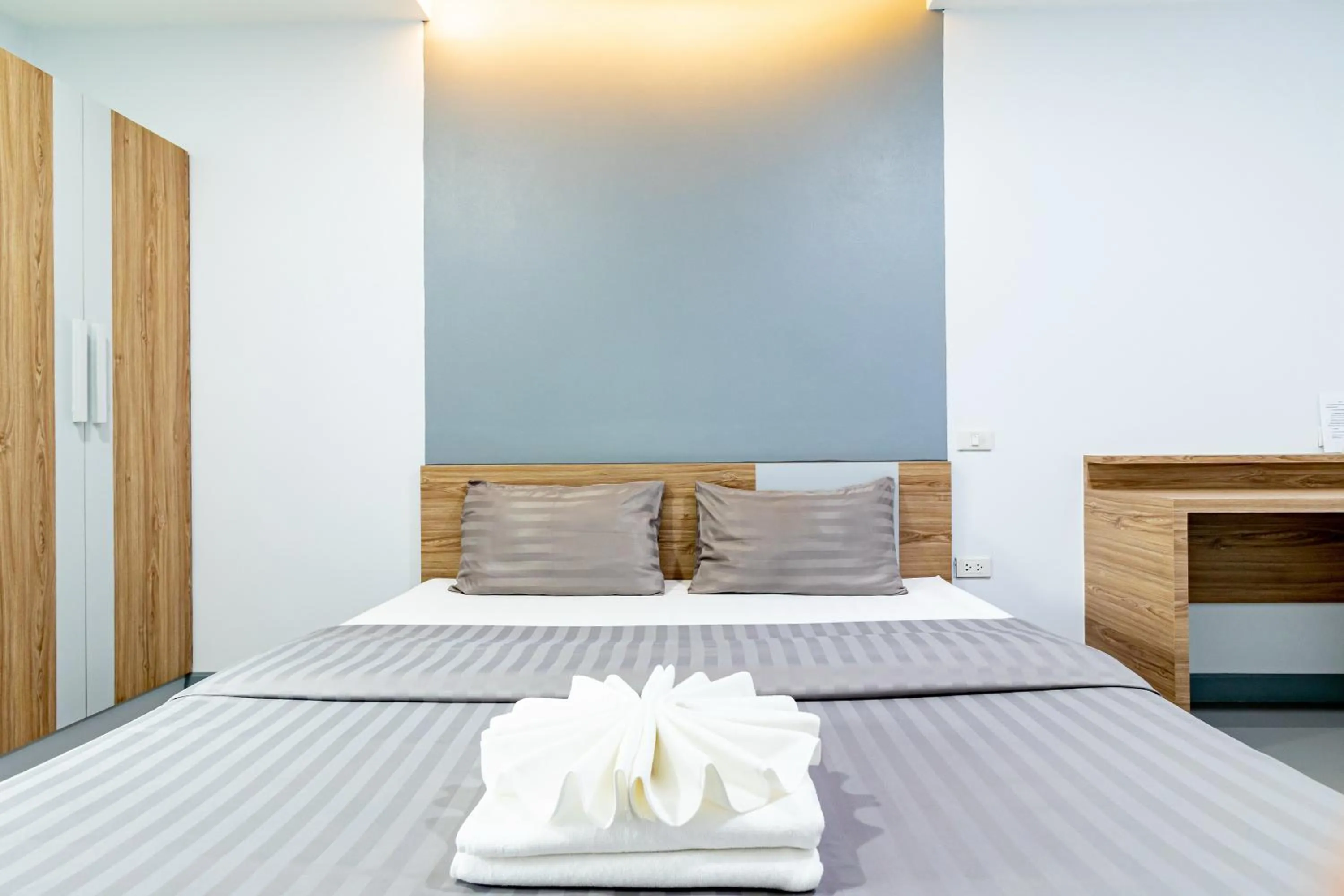 Bed in BeWish Residence Bangphlat