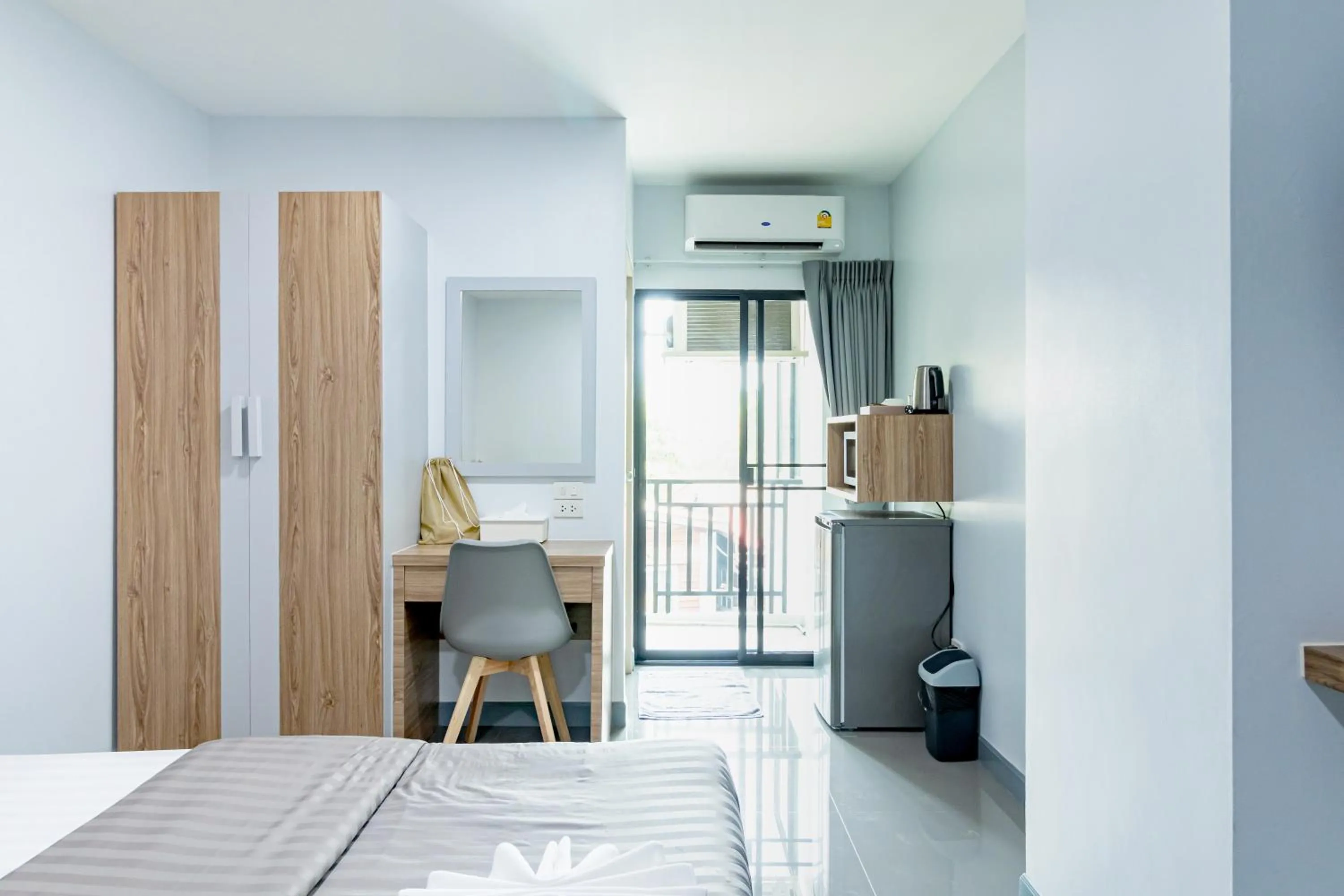 Bedroom, Bed in BeWish Residence Bangphlat