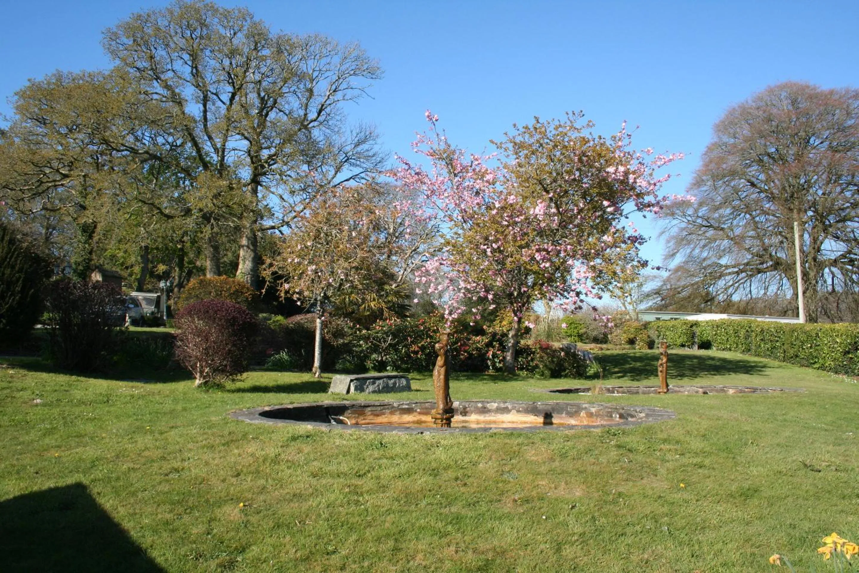 Garden in Great Trethew Hotel - Self Catering Lodges - Bar & Restaurant