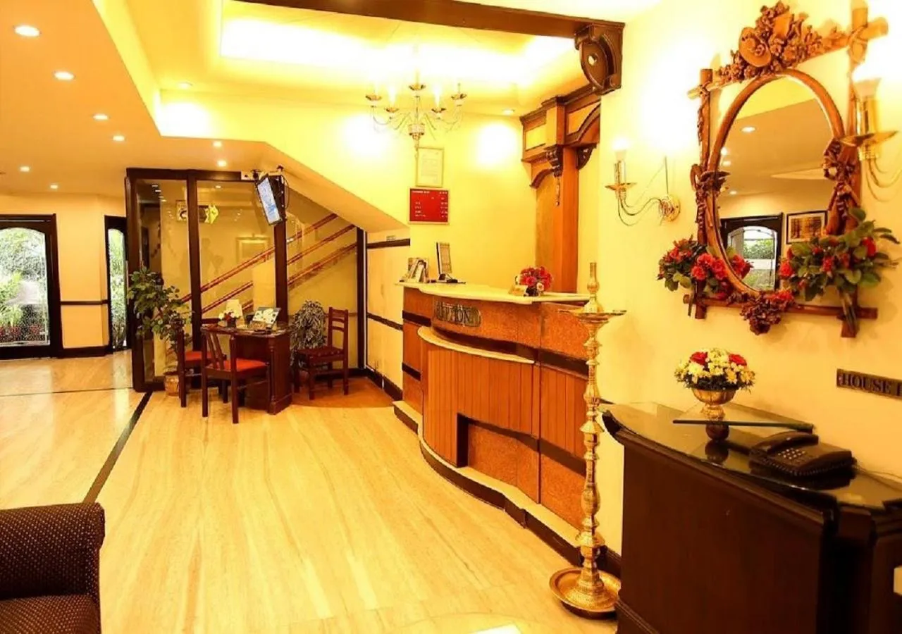 Lobby or reception in Yuvarani Residency