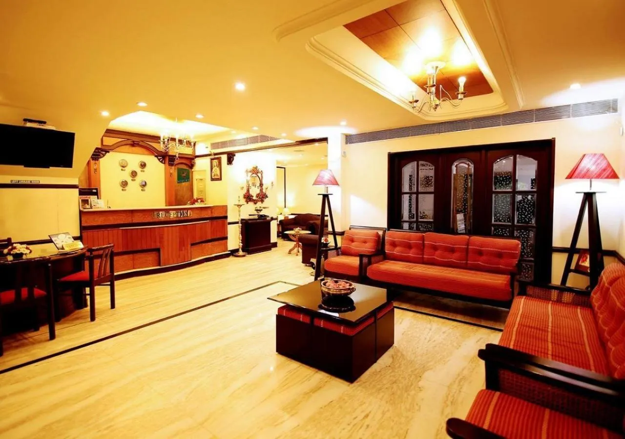 Lobby or reception in Yuvarani Residency
