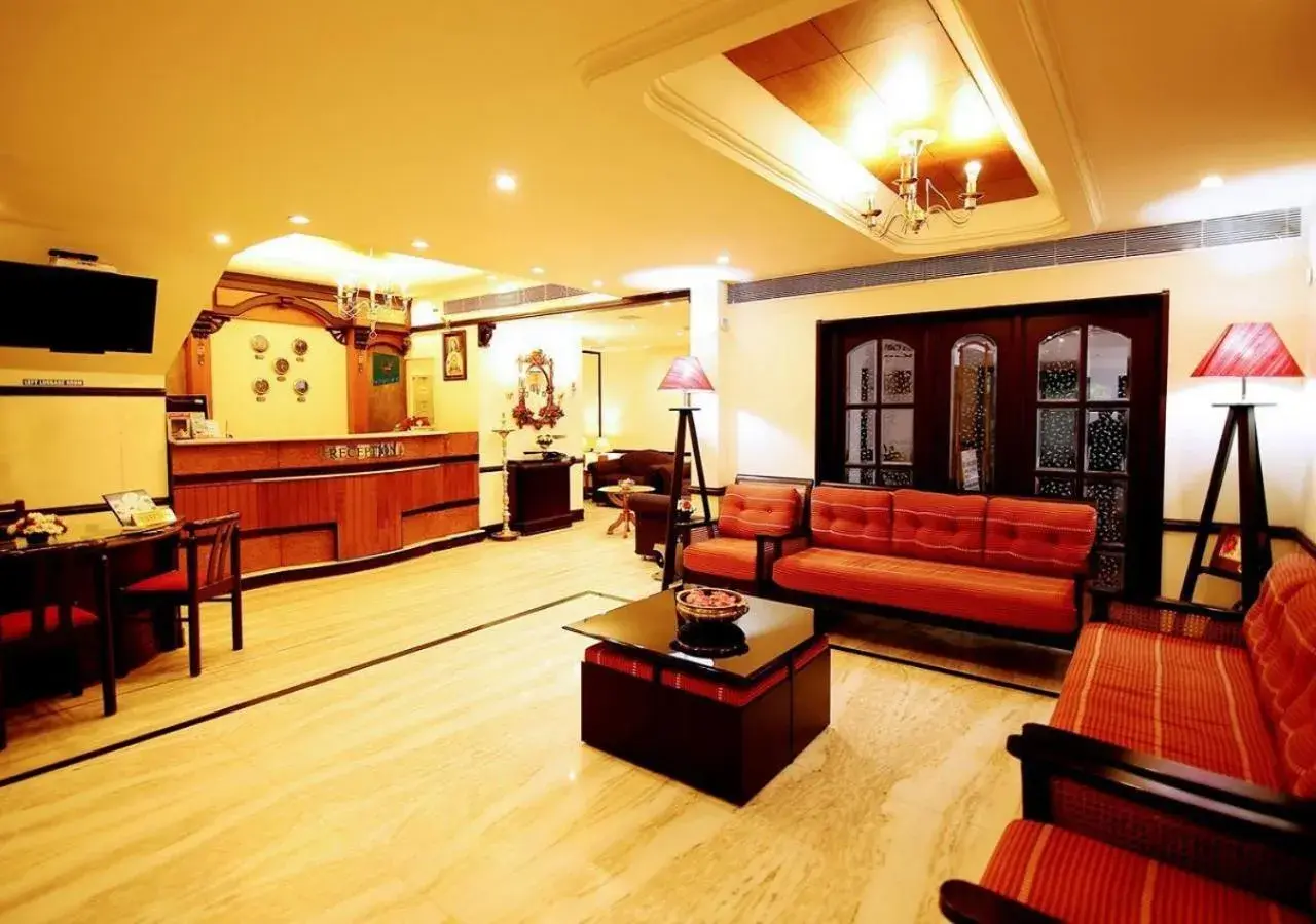 Lobby or reception in Yuvarani Residency Lobby or reception in Yuvarani Residency