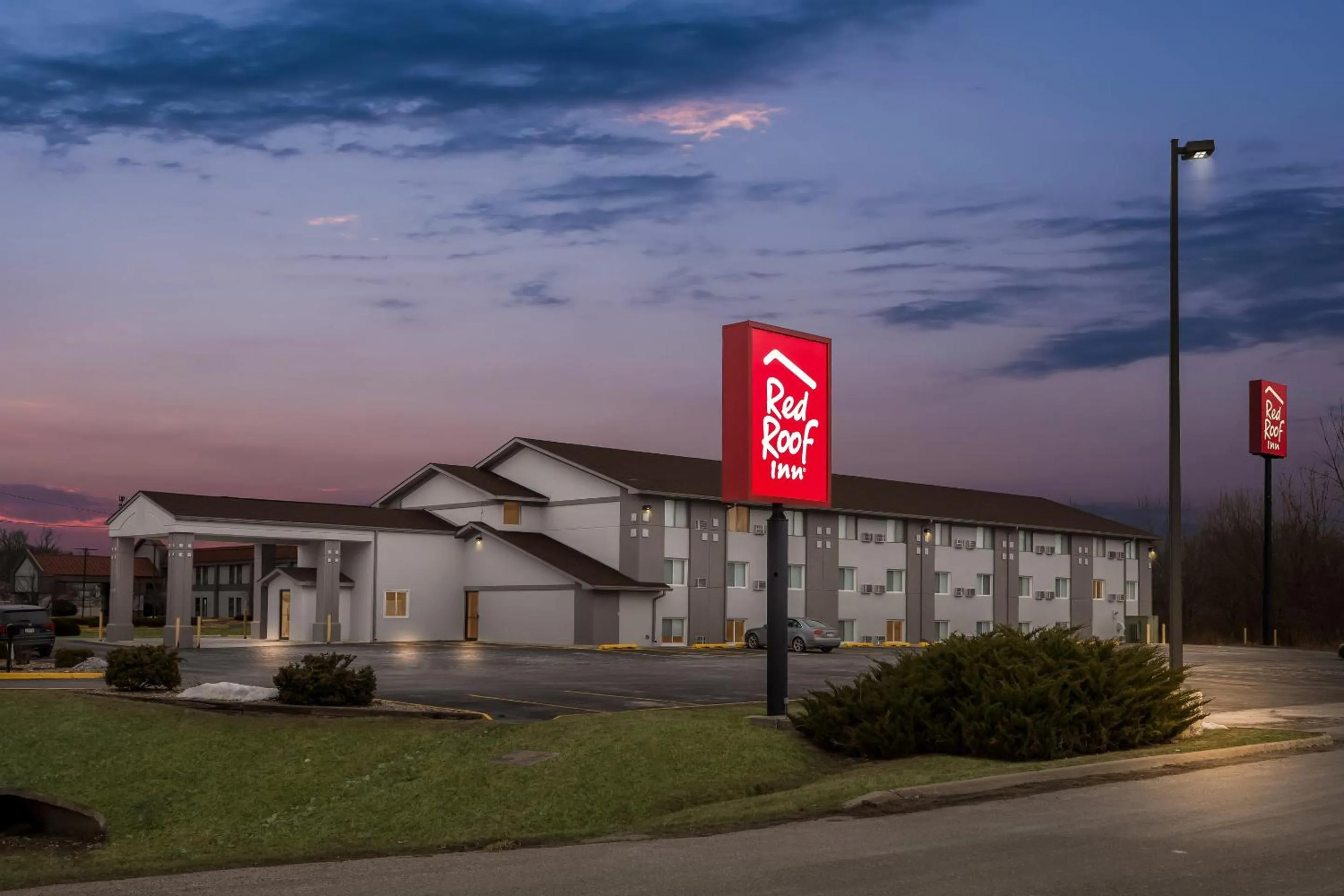 Property building in Red Roof Inn Ames
