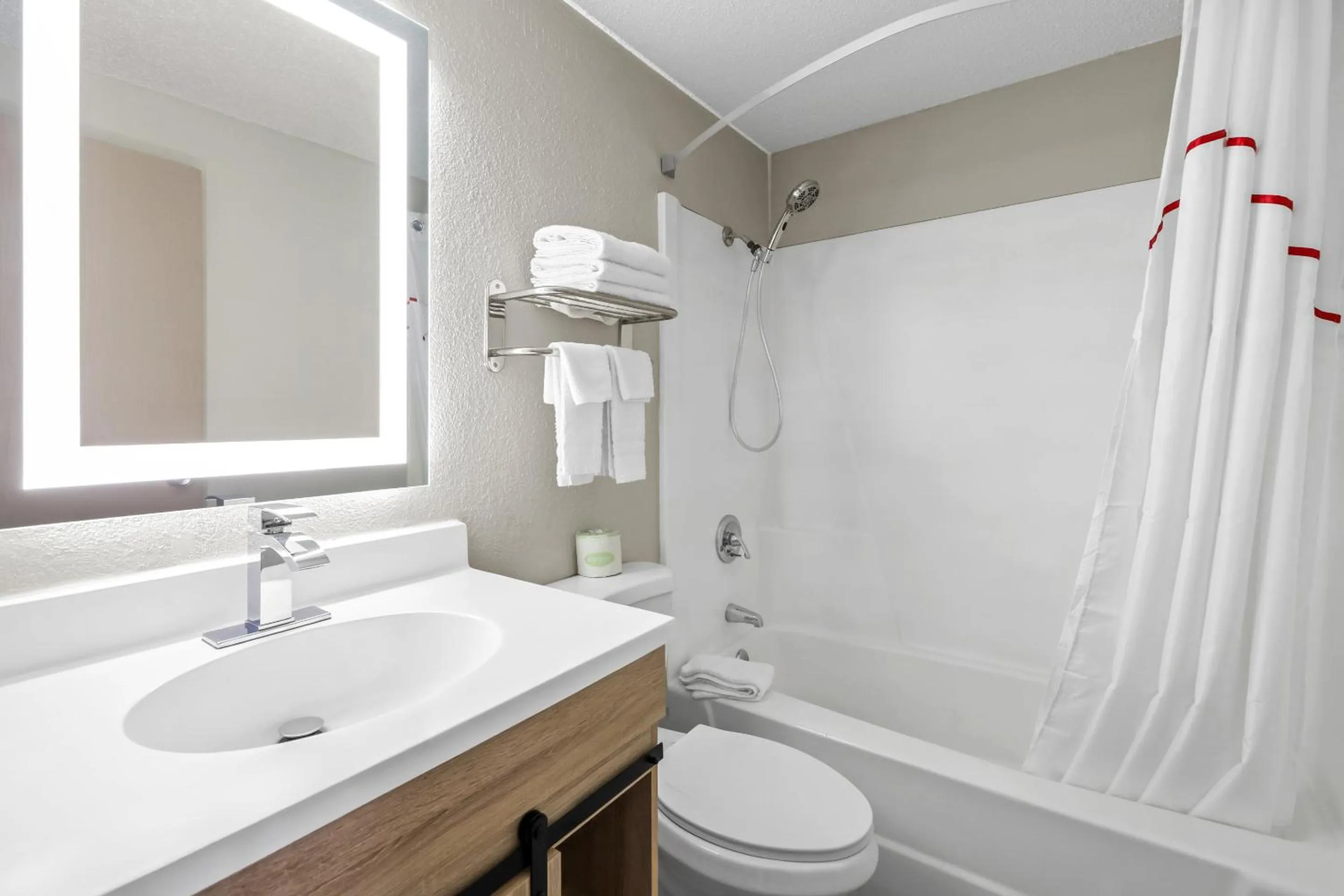 Bathroom in Red Roof Inn Ames