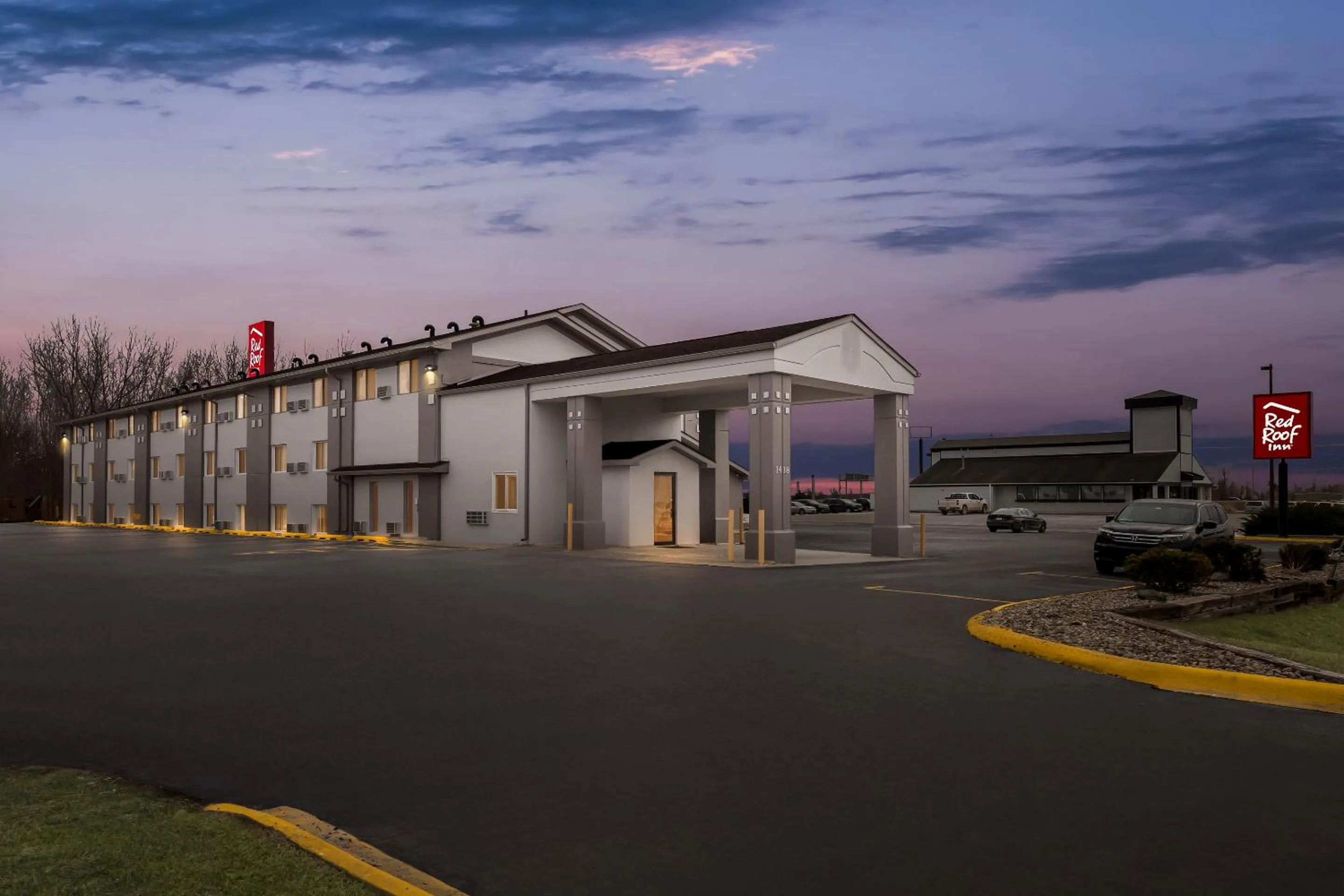 Property building in Red Roof Inn Ames