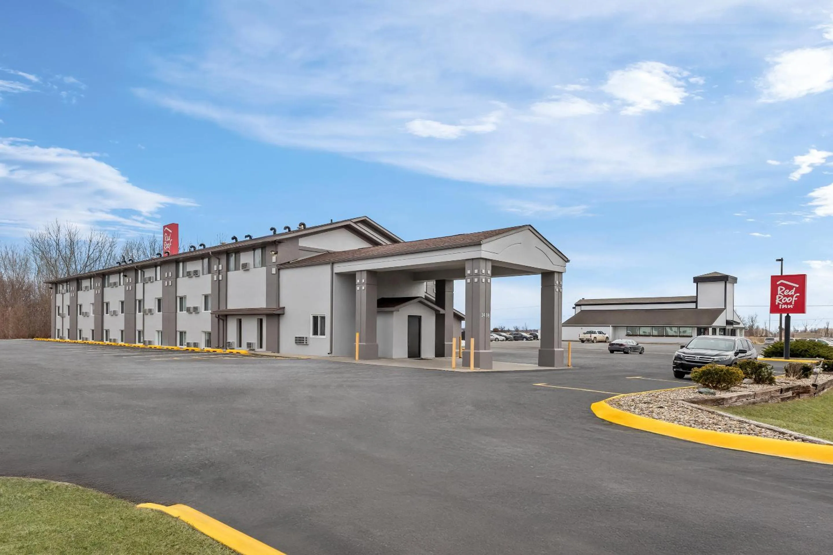 Property building in Red Roof Inn Ames
