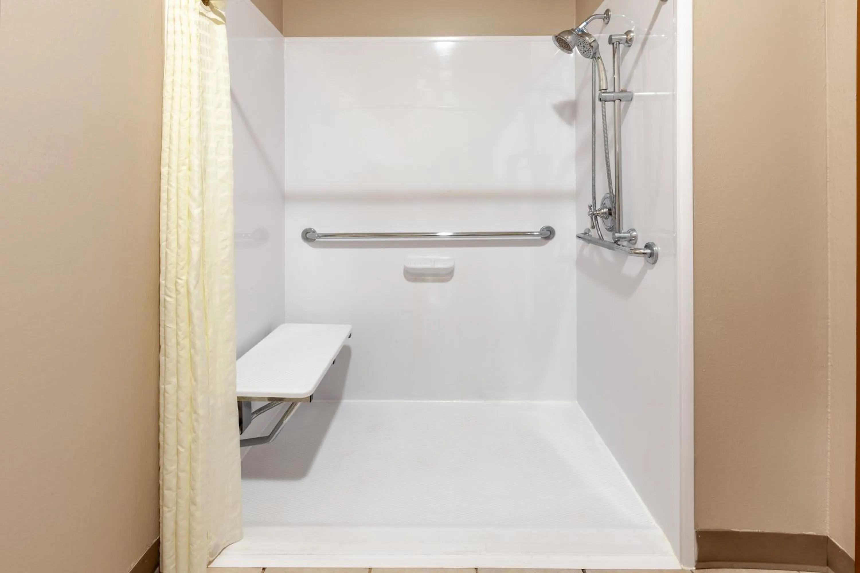 Shower in Super 8 by Wyndham La Grange KY