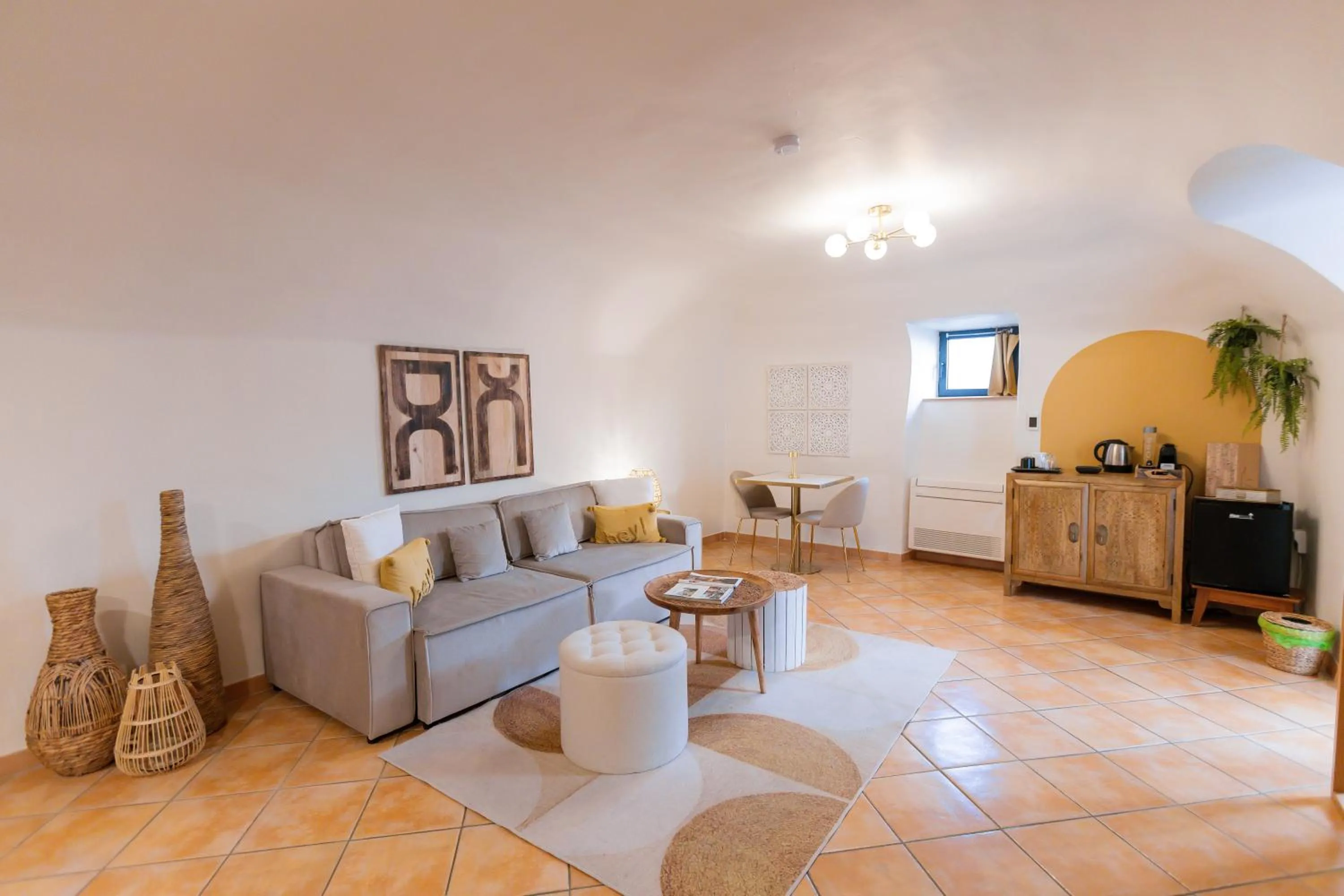 Living room in Le Mas Fraissinet