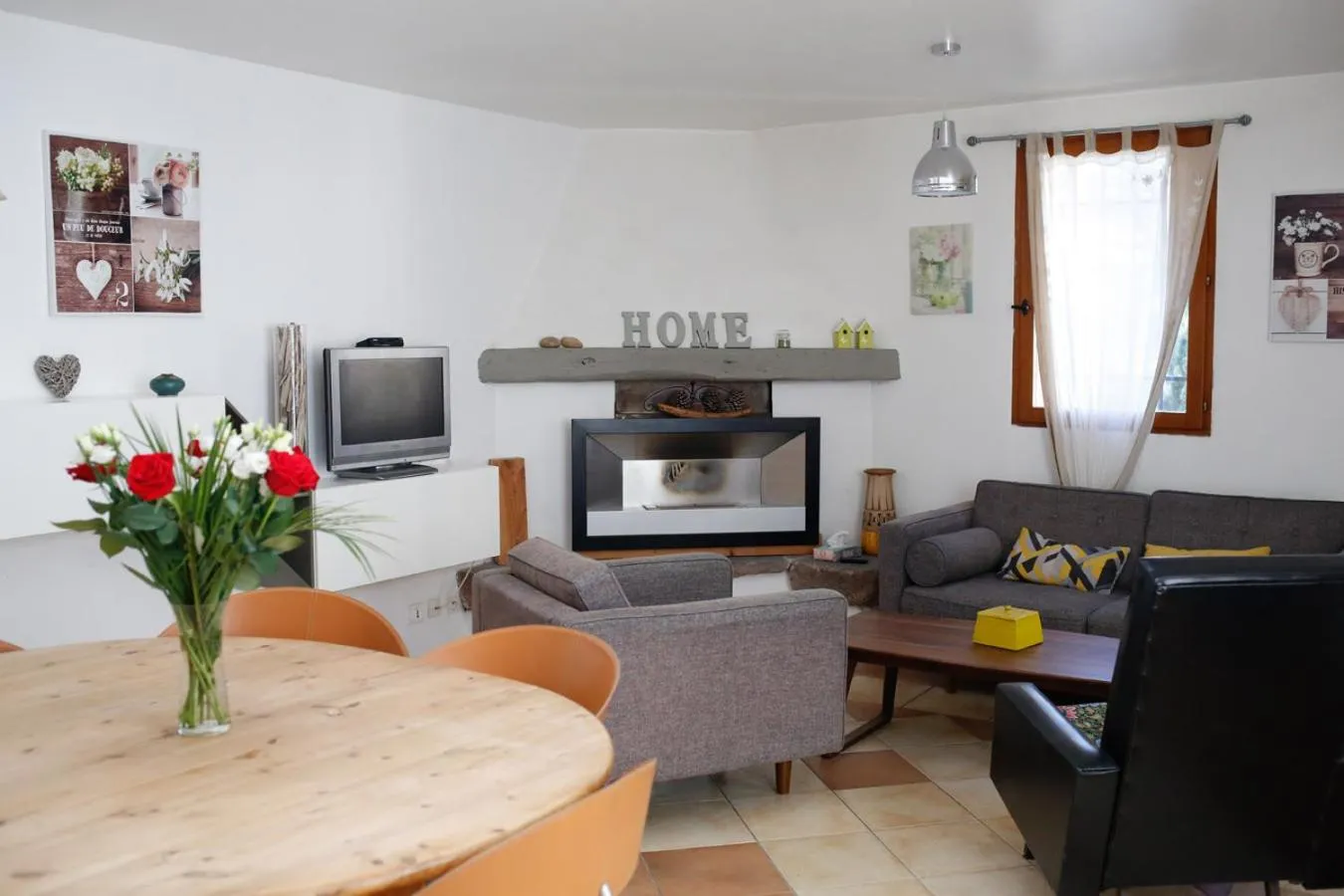 Living room in Le Mas Fraissinet