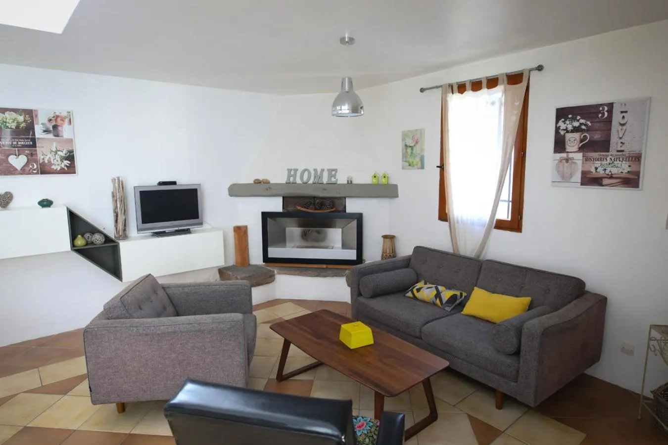 Living room in Le Mas Fraissinet