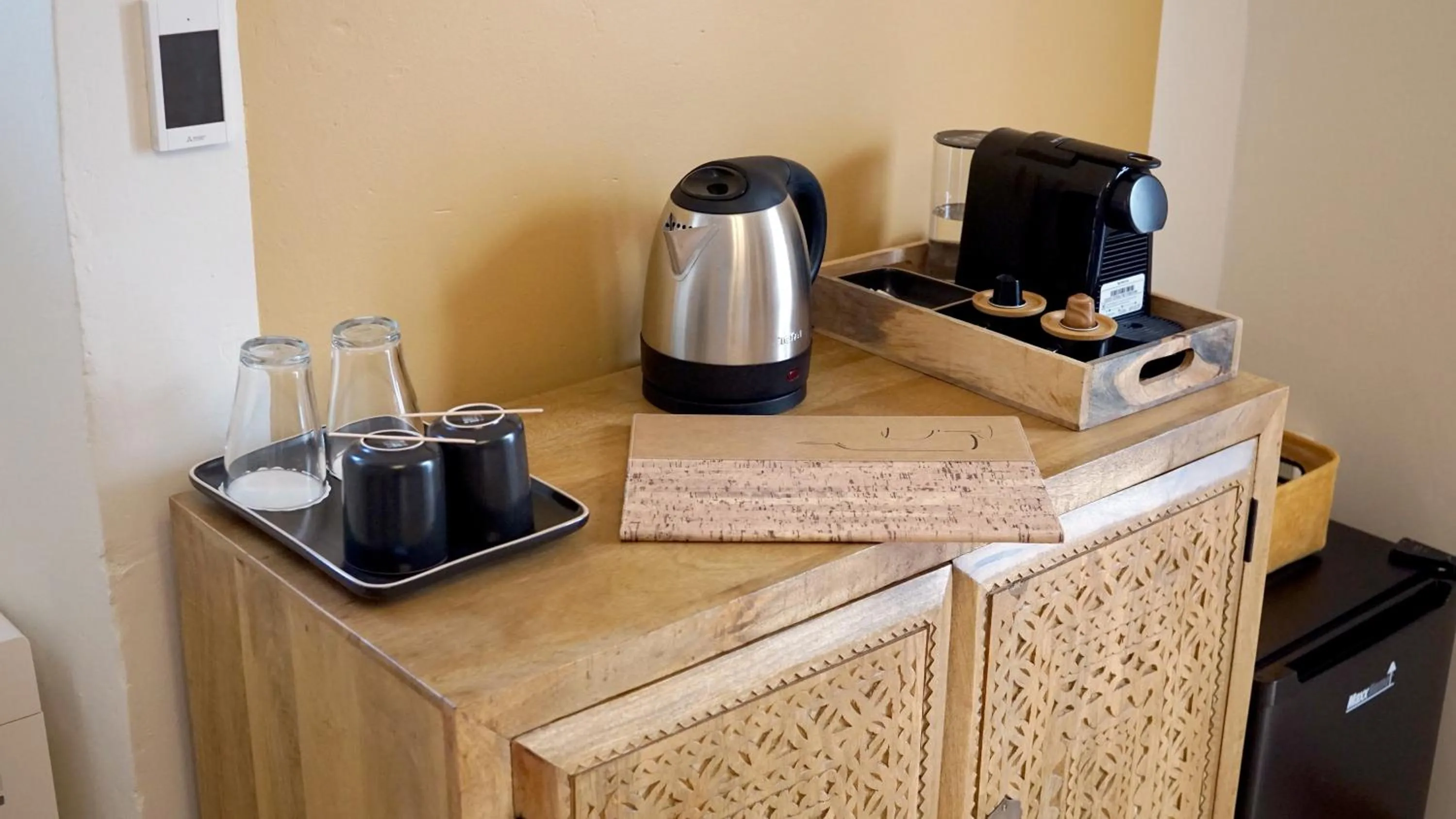 Coffee/tea facilities in Le Mas Fraissinet