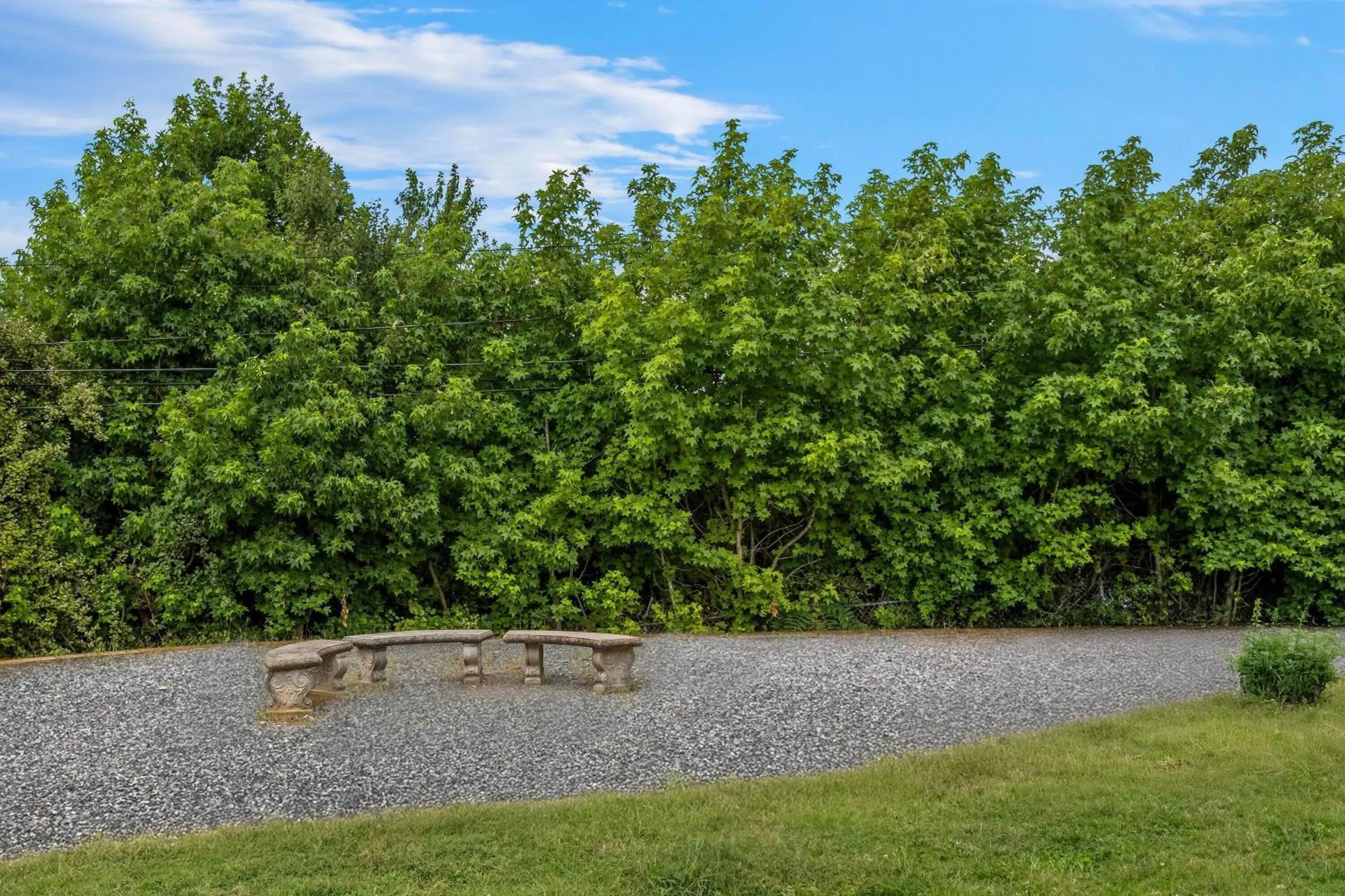 Inner courtyard view in Baymont by Wyndham Forest City