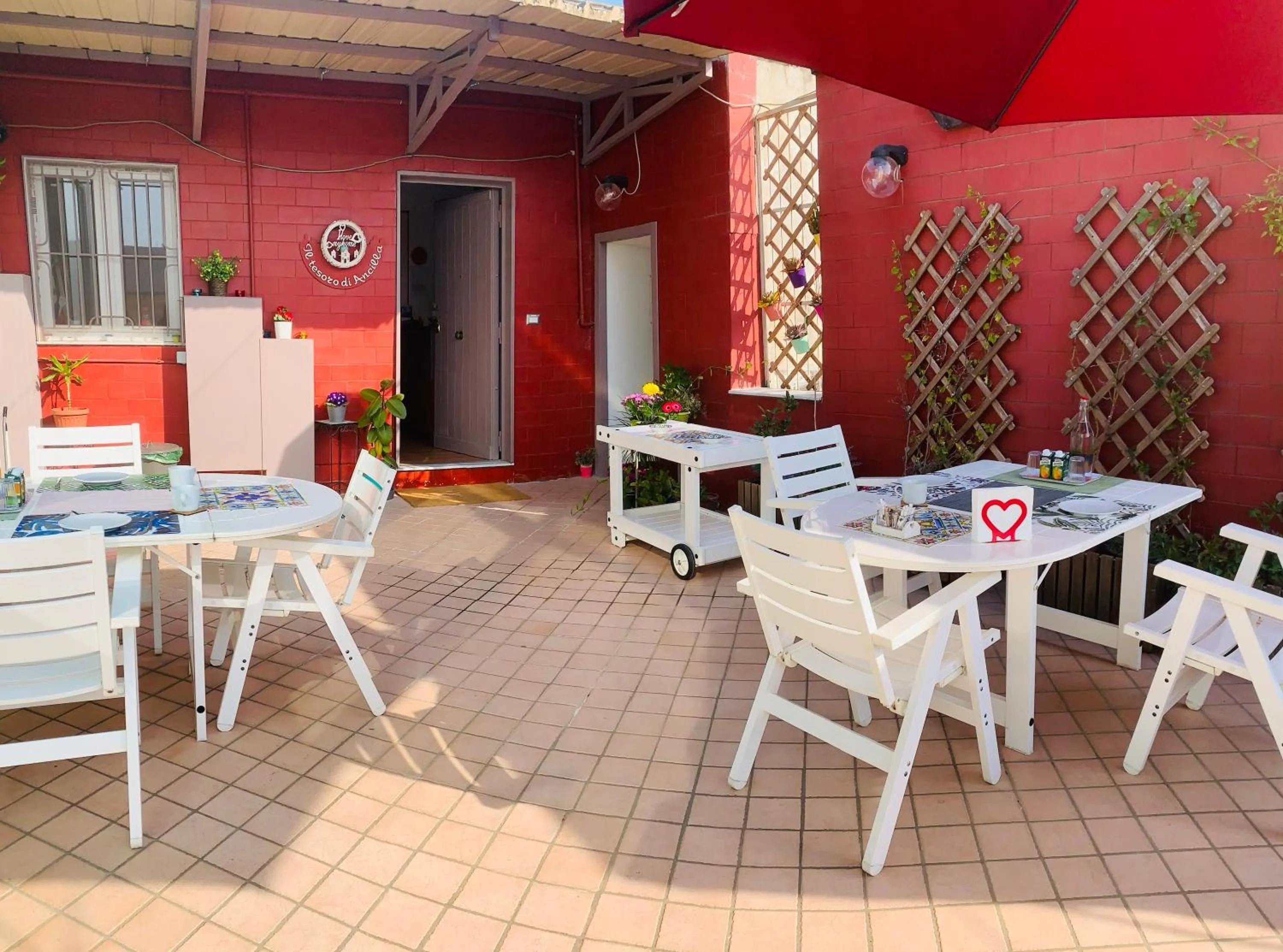 Balcony/Terrace in Starnone Bed&Book