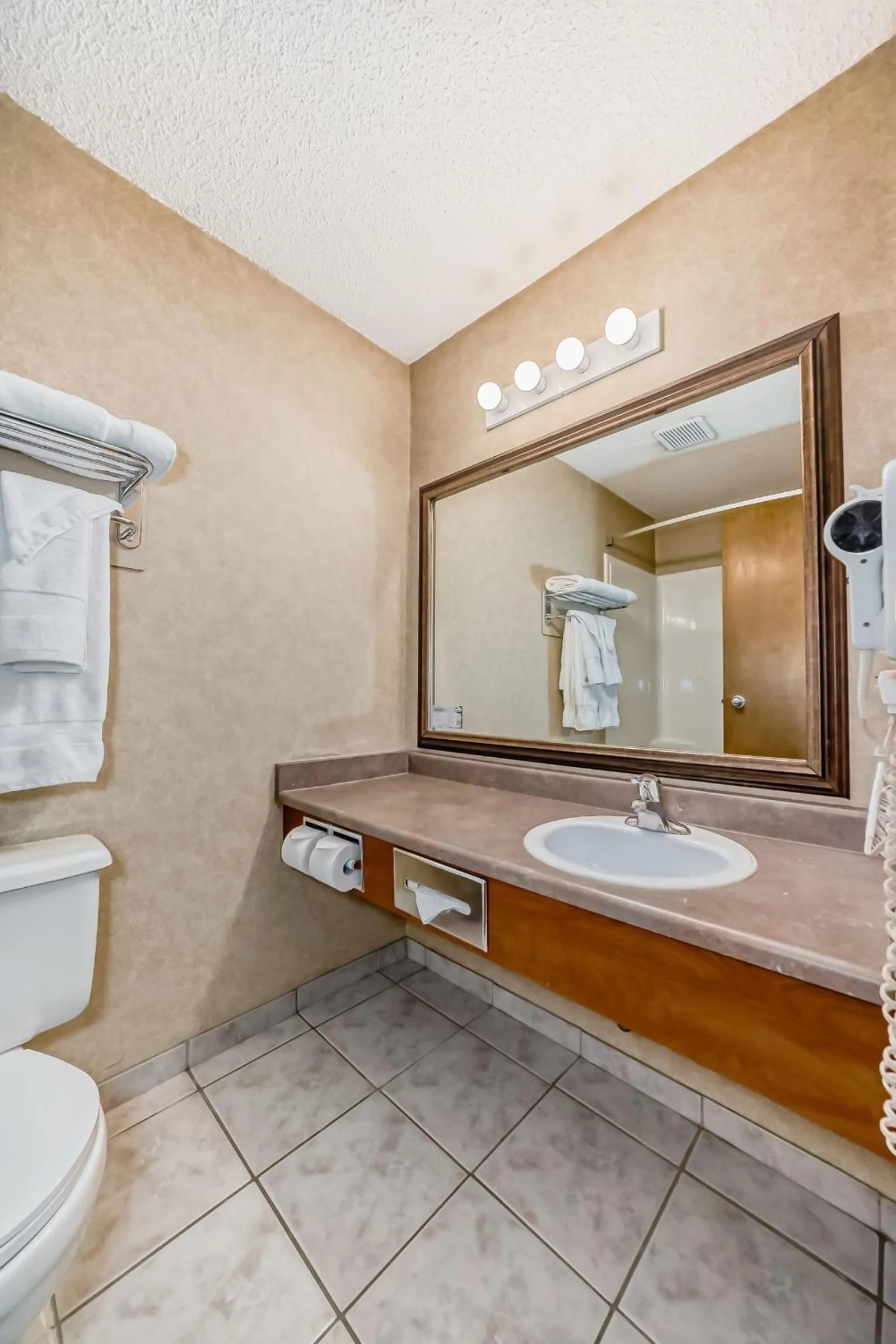 Bathroom in Stony Plain Inn & Suites
