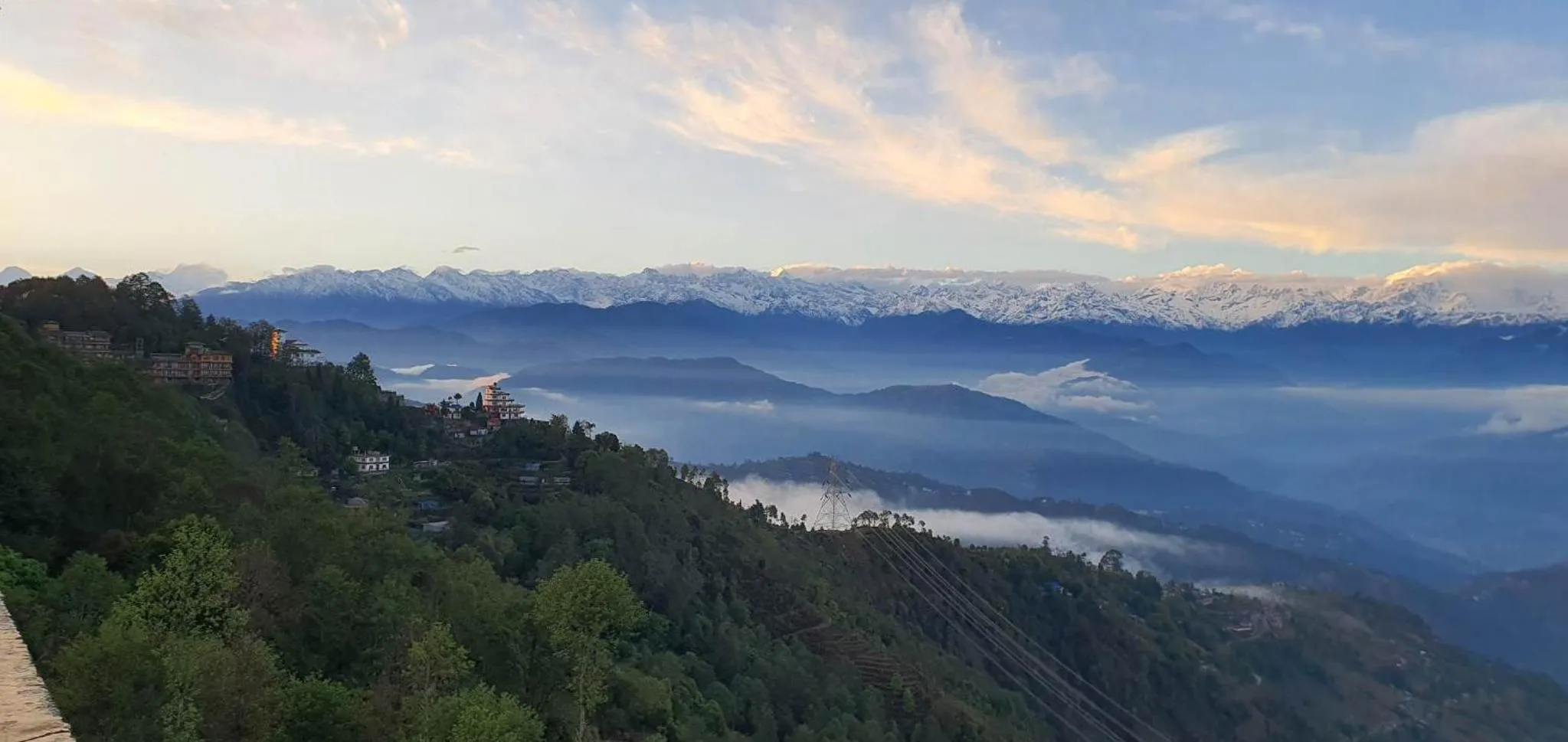 Natural landscape in Hotel Green Valley Nagarkot
