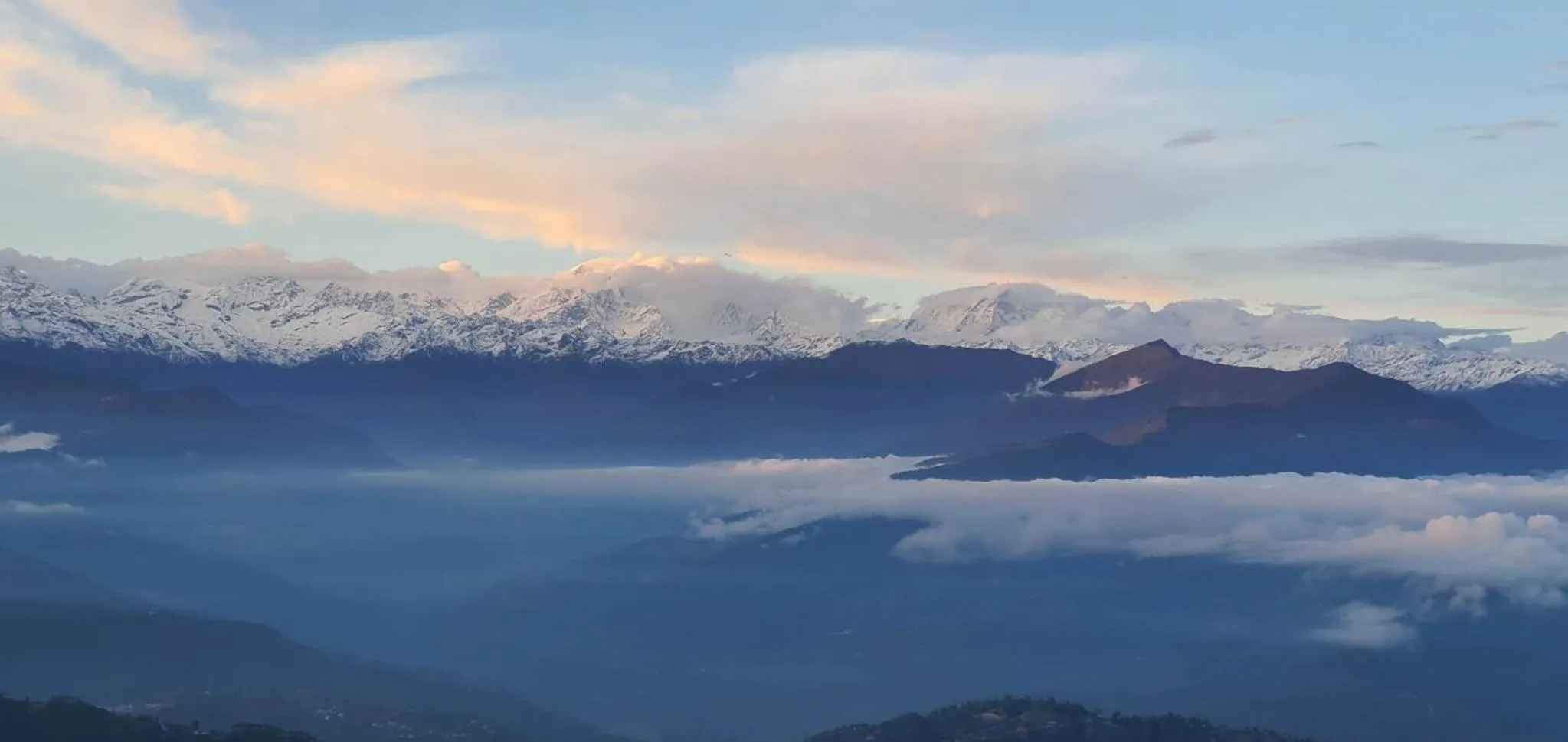 Winter in Hotel Green Valley Nagarkot