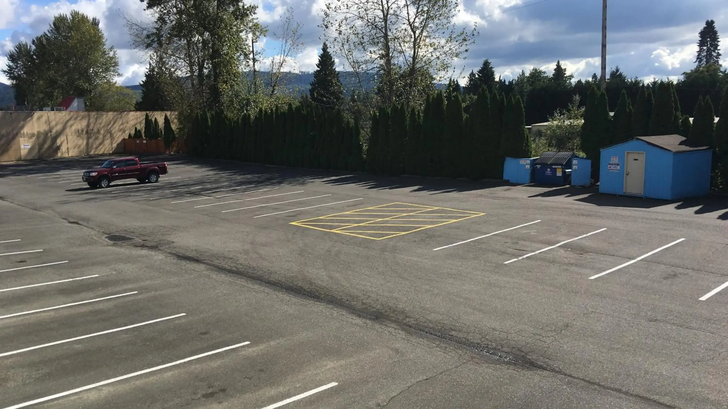 Property building in Fairground Inn Property building in Fairground Inn