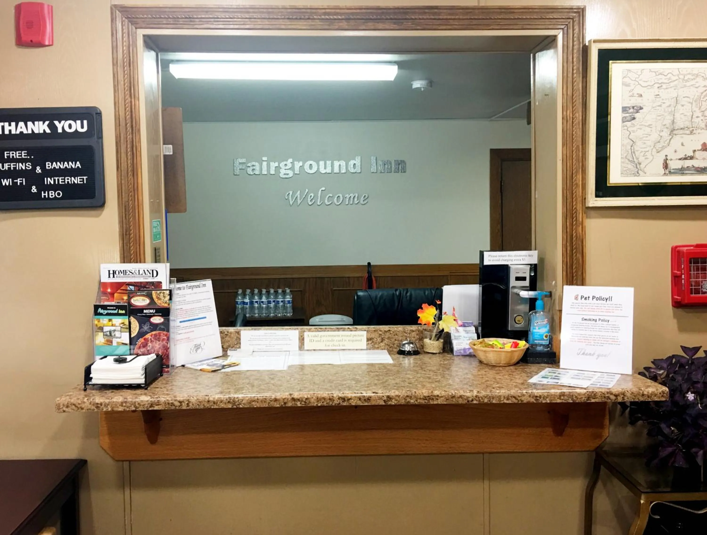 Property logo or sign in Fairground Inn