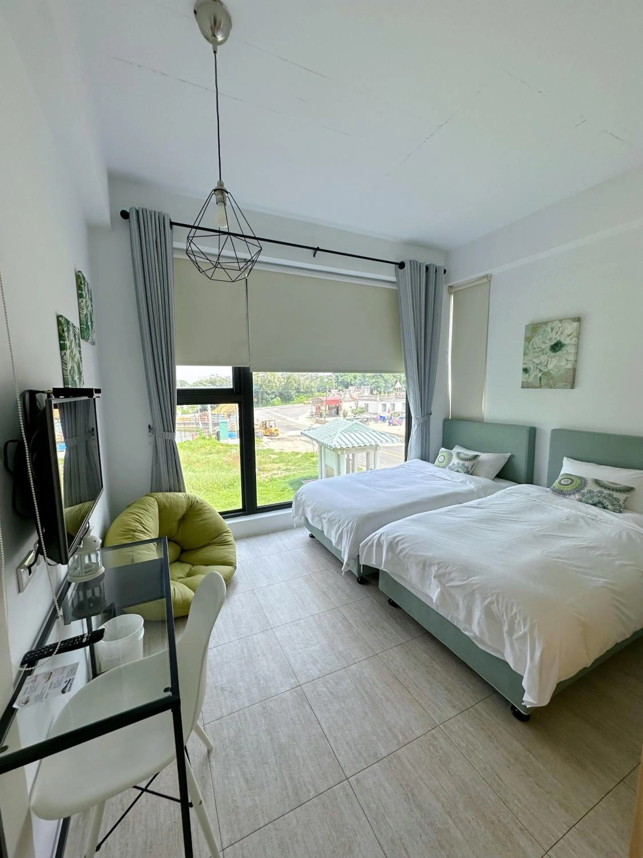 Bed in 依山村驛Yishan Village