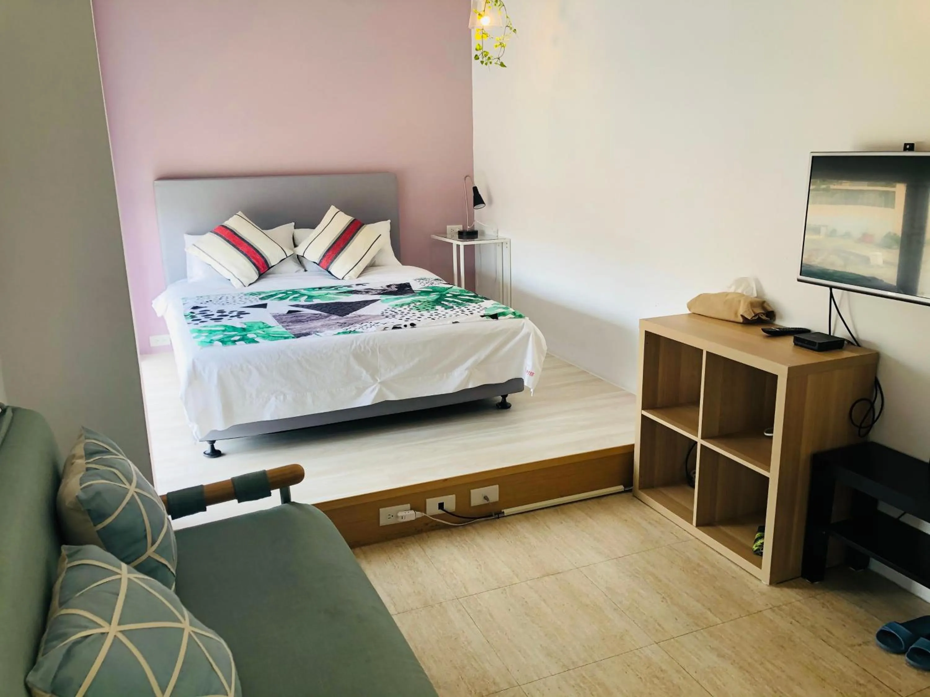 Bed in 依山村驛Yishan Village